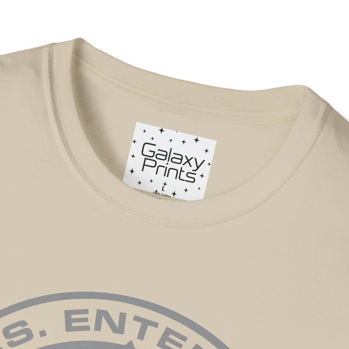 Unisex T-Shirt - POP Culture - 'From STAR TREK the TV & Movie HIT Franchises - U.S.S. Enterprise Flight Patch'