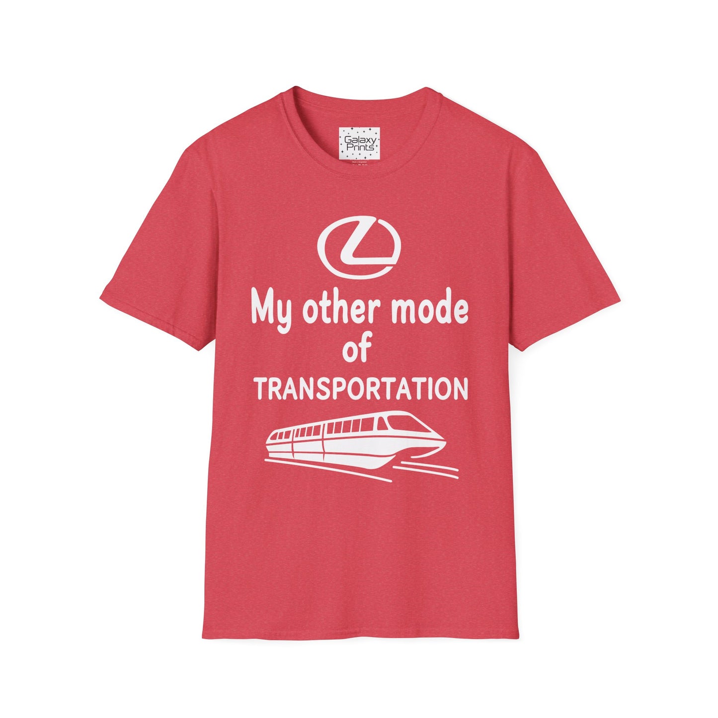 Unisex T-Shirt - DISNEY Inspired - 'Monorail - My other mode of Transportation - Lexus'