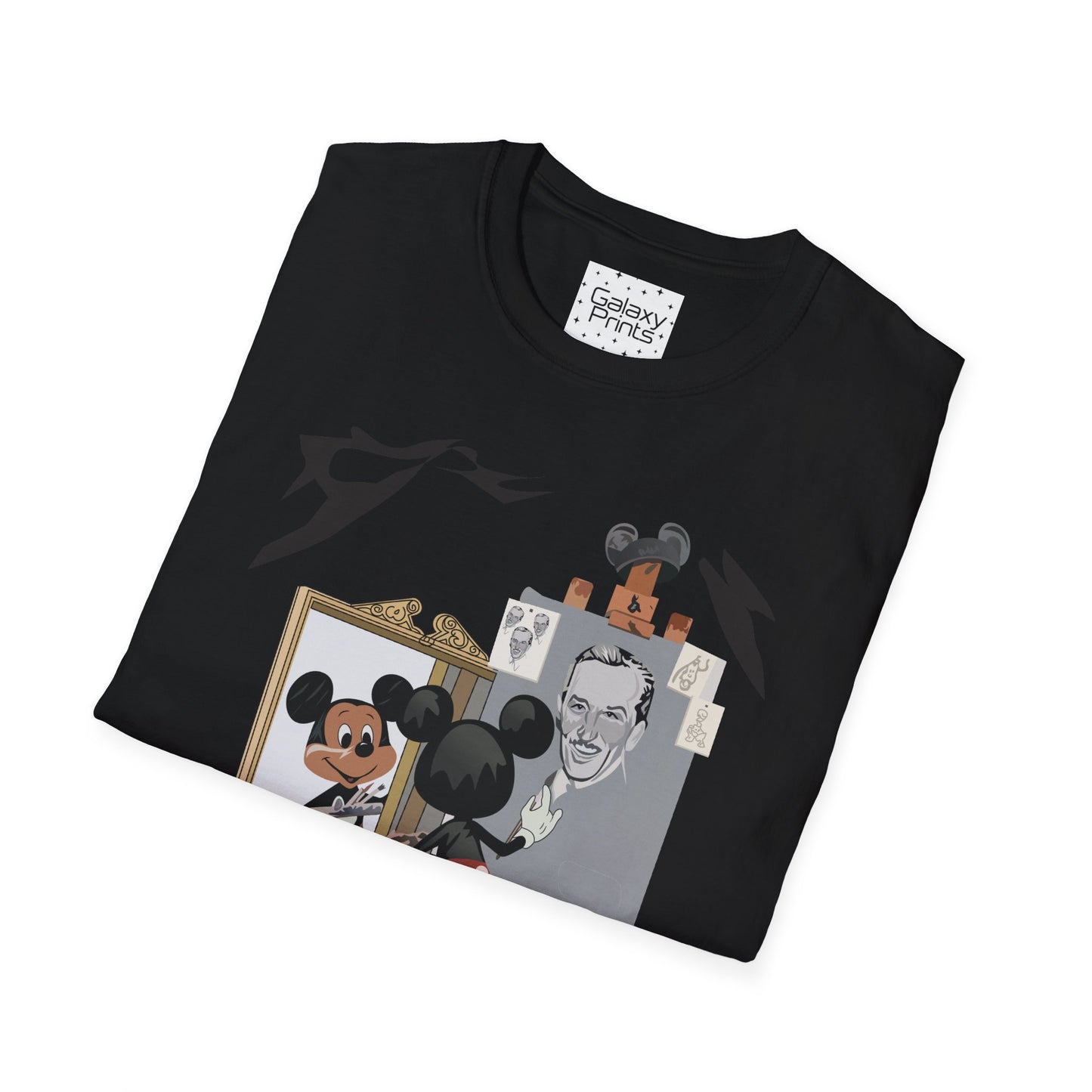 Unisex T-Shirt - DISNEY Inspired - 'Mickey Painting Walt'