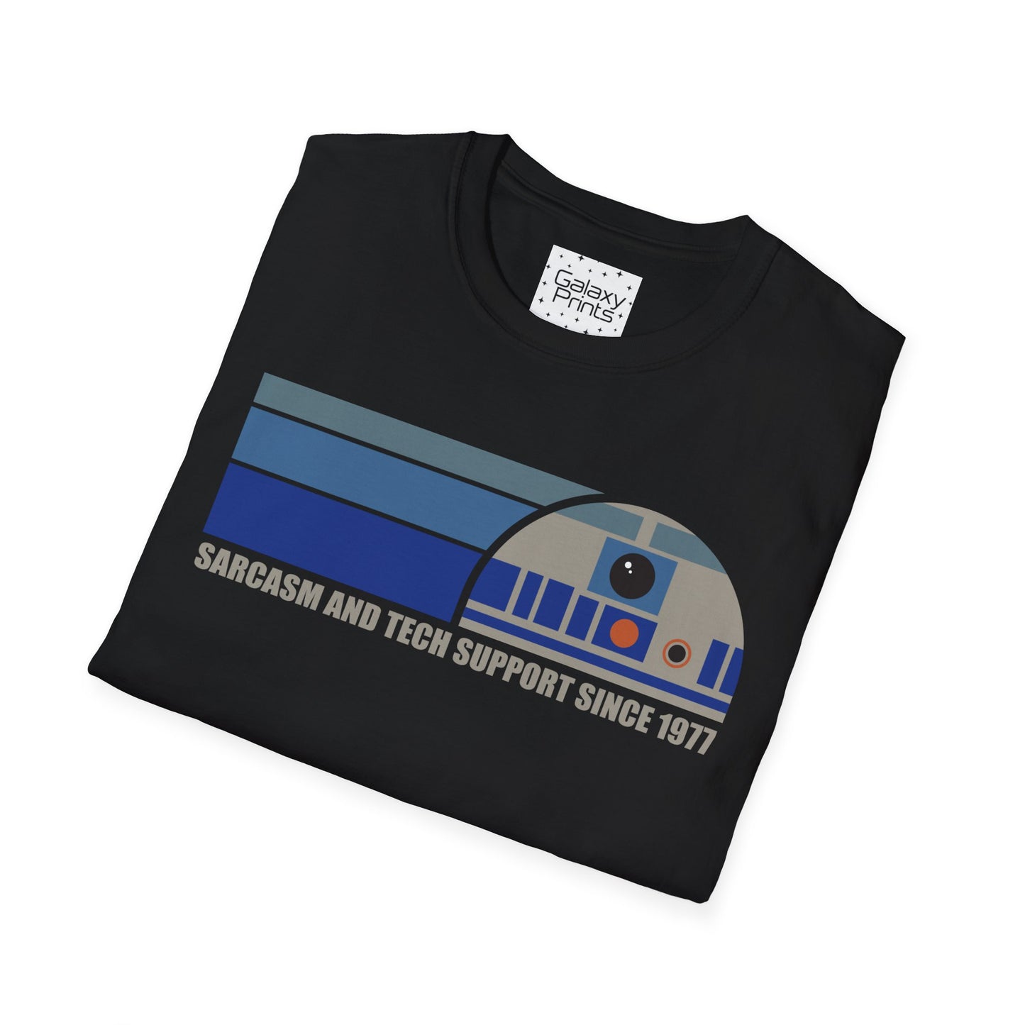 Star Wars Inspired Unisex T-Shirt - 'Sarcasm and Tech Support Since 1977' Graphic Tee