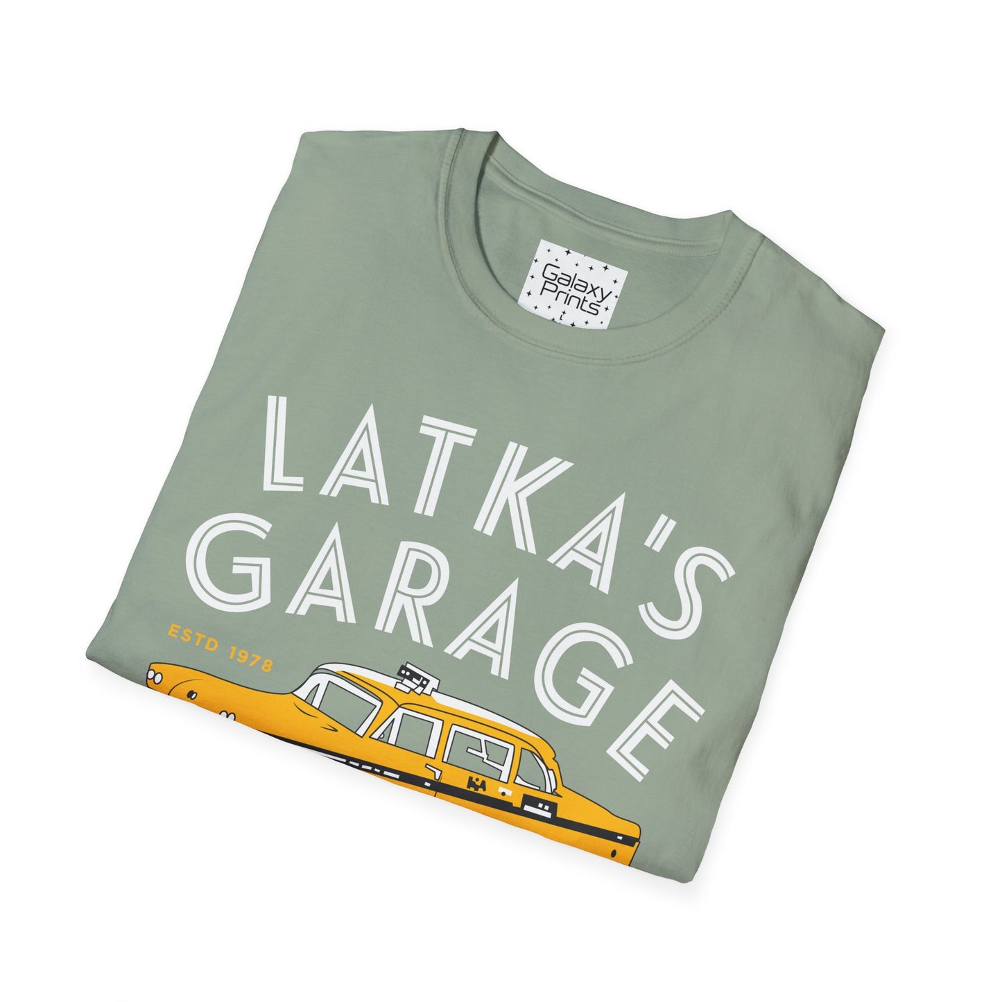Unisex T-Shirt - POP Culture - 'From the Hit TV Show TAXI - Latka's Garage NY City'