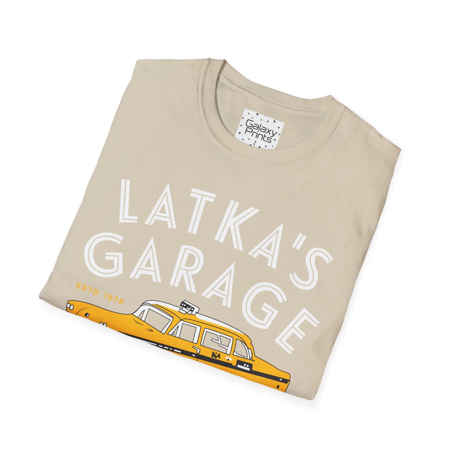 Unisex T-Shirt - POP Culture - 'From the Hit TV Show TAXI - Latka's Garage NY City'