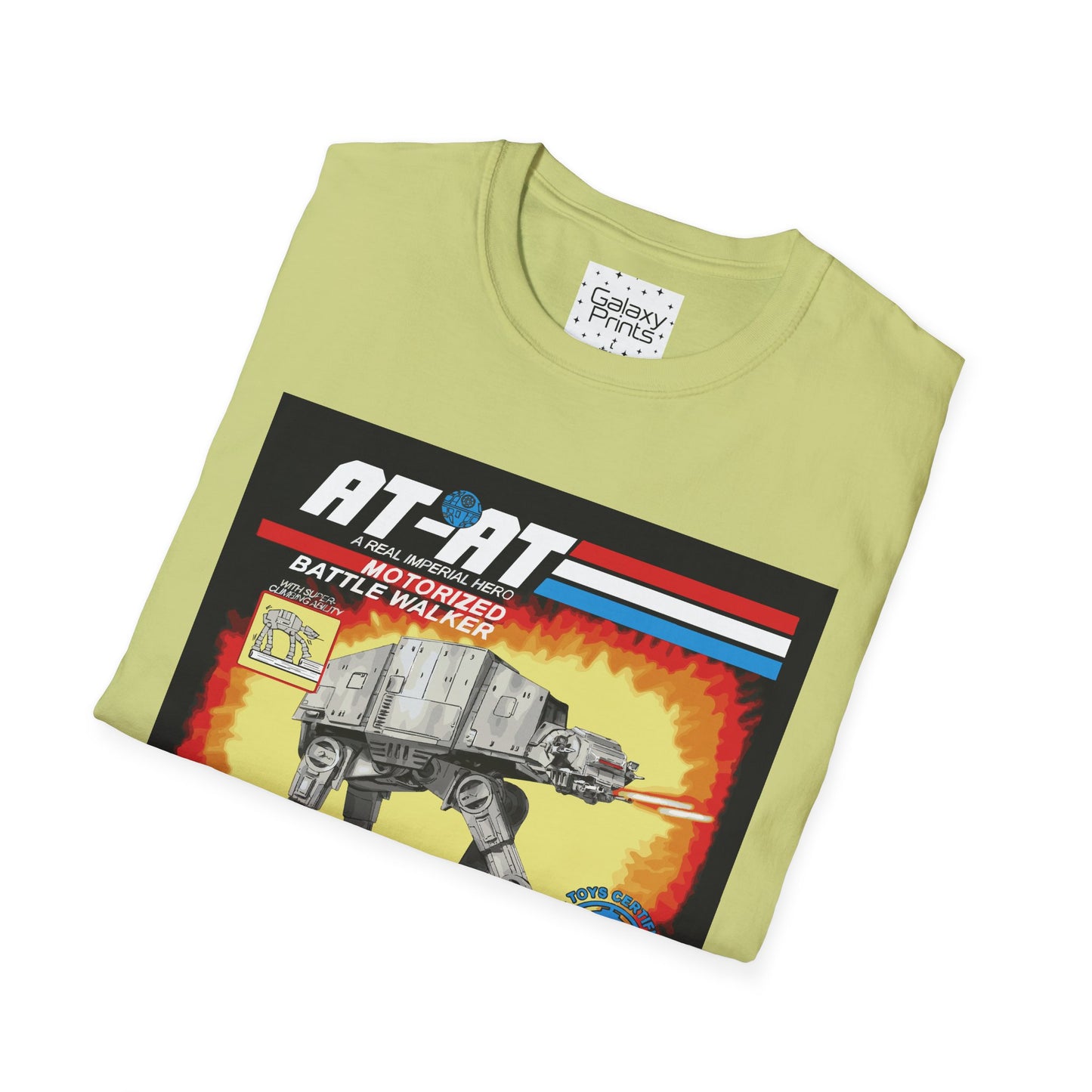 Star Wars AT-AT Walker Toy Box Retro Graphic Unisex Softstyle T-Shirt