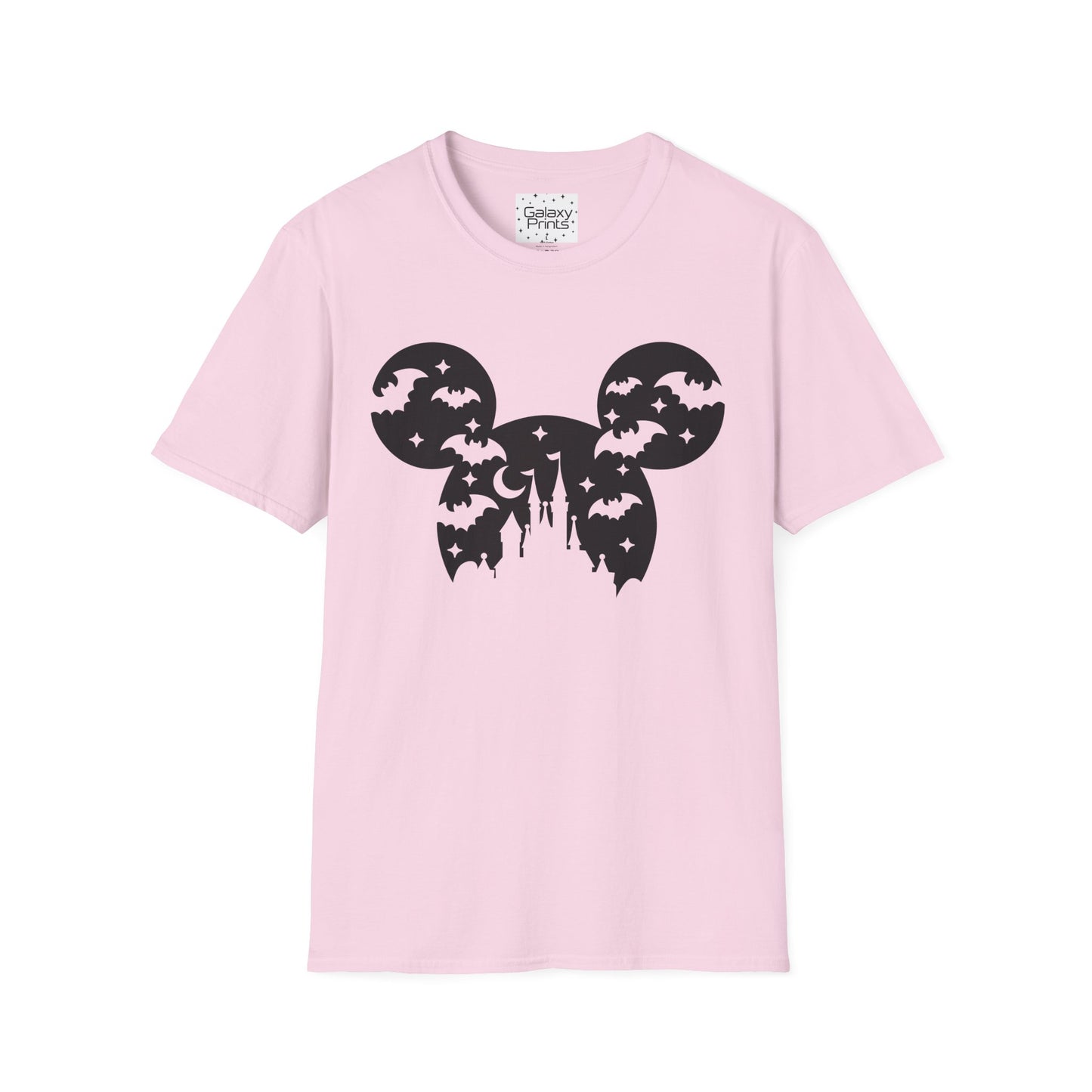 Unisex T-Shirt - DISNEY Inspired - 'Mickey Head with Castle for Halloween'