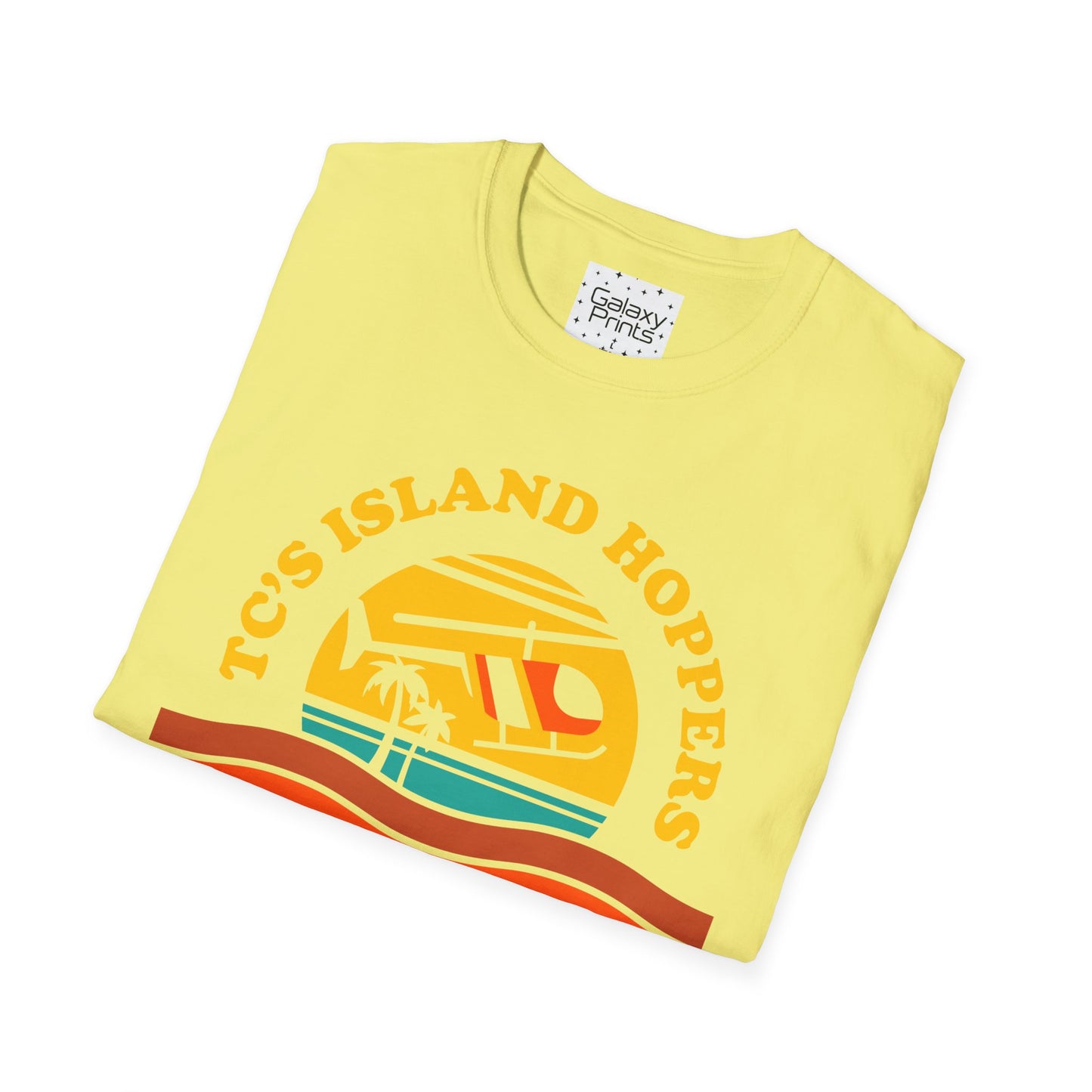 Unisex T-Shirt - POP Culture - 'From the HIT TV Show Magnum PI - TC's Helicopter Charterers & Rides'