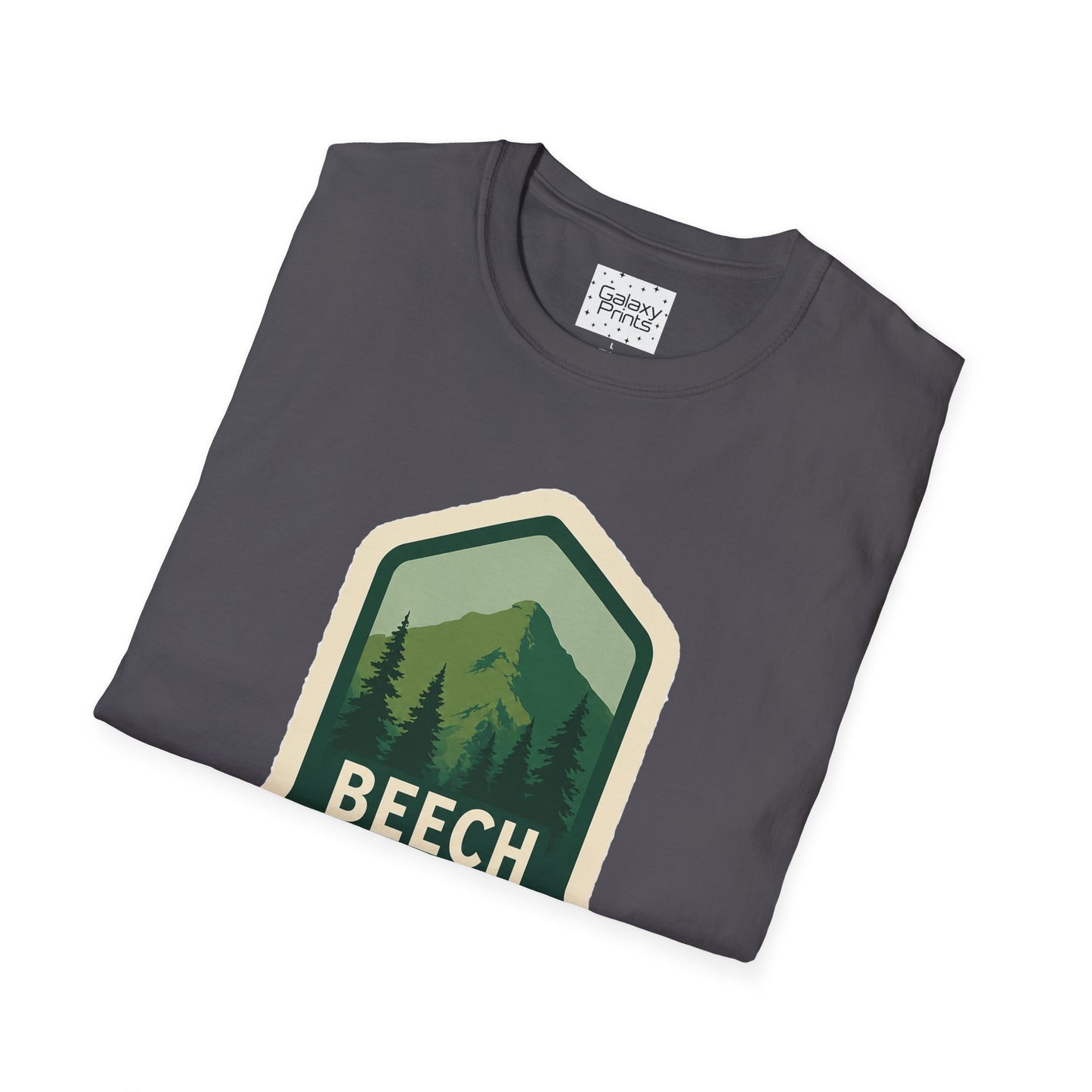 Beech Mountain NC Vintage Hiking T-Shirt — Retro Mountain Badge Graphic Tee