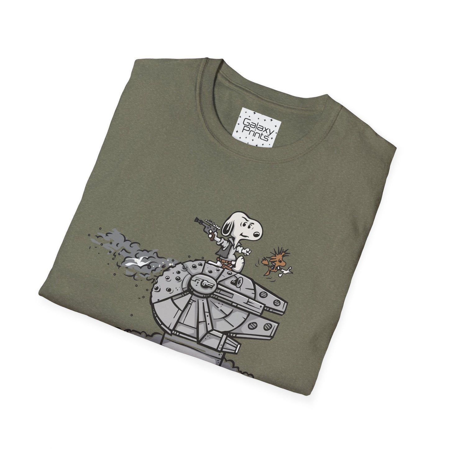 PEANUTS Star Wars Inspired Unisex T-Shirt - Snoopy as HAN SOLO