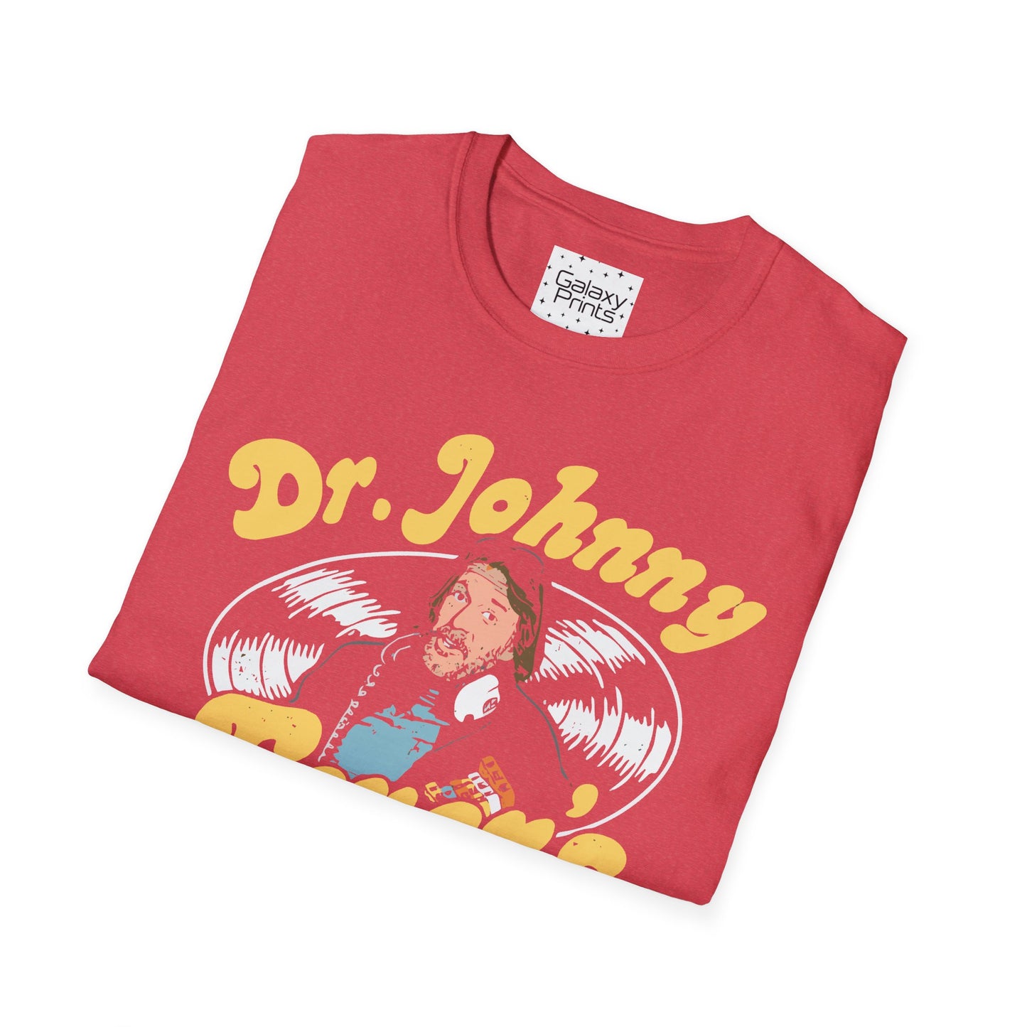 Unisex T-Shirt - POP Culture - 'From the HIT TV Show WKRP in Cincinnati - Dr. Johnny Fever's Record Shop'