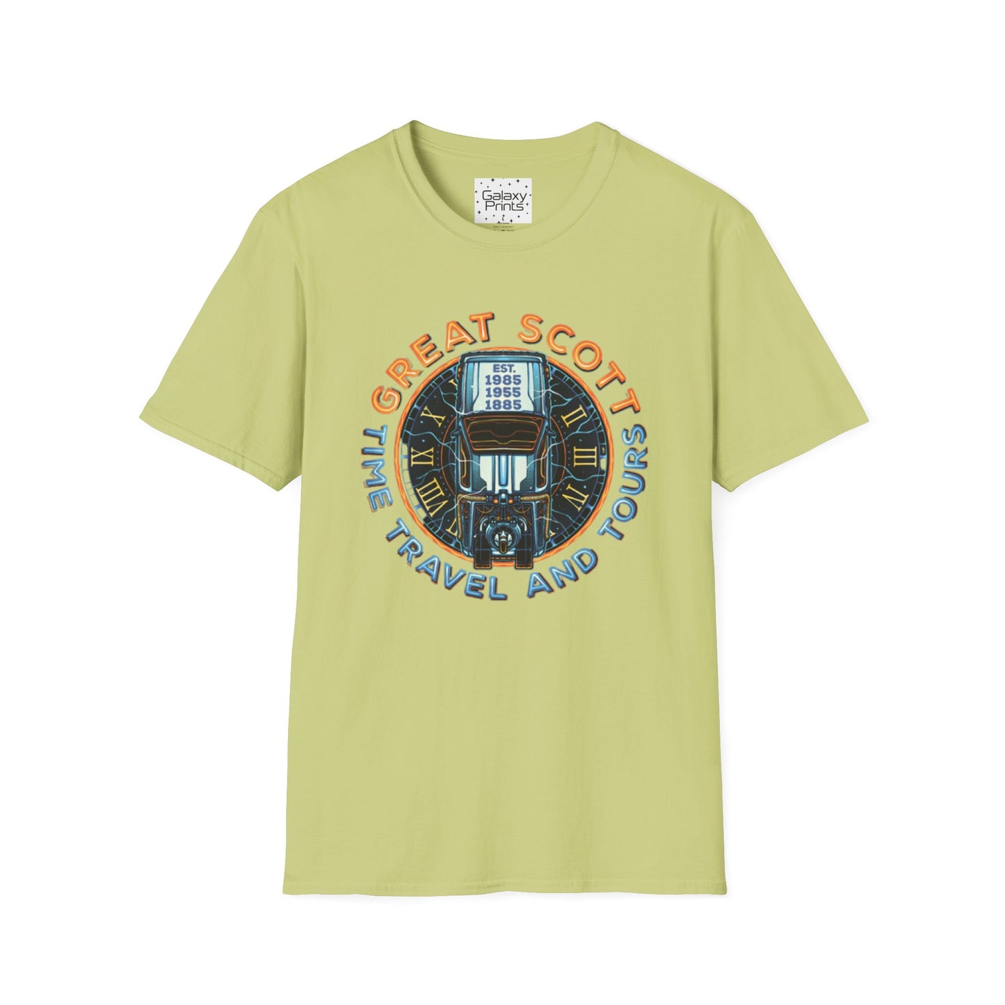 Back To The Future Inspired Unisex T-Shirt - 'Great Scott - Time Travel and Tours'