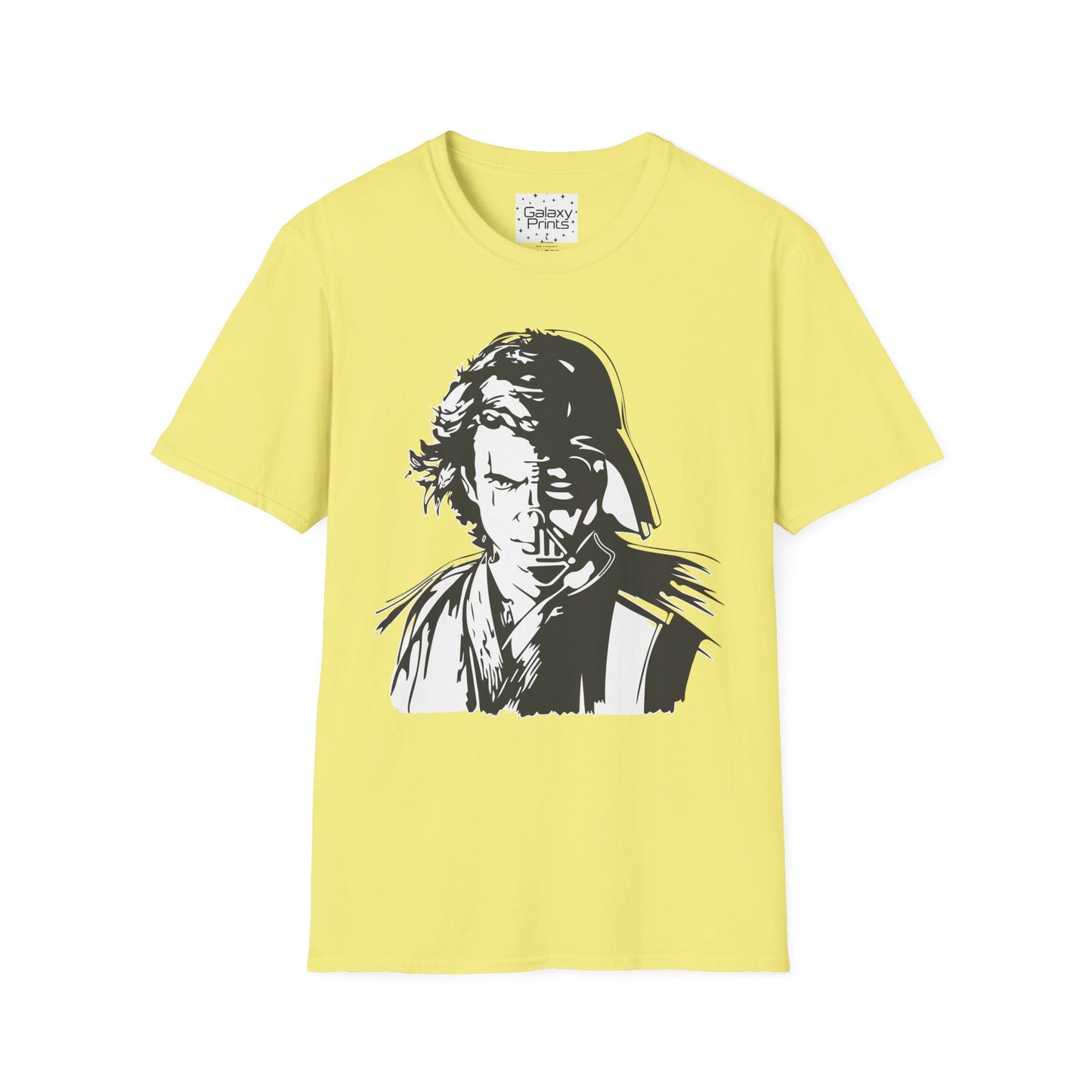 Star Wars Unisex T-Shirt - 'Aiken and Darth Struggle' Graphic Tee