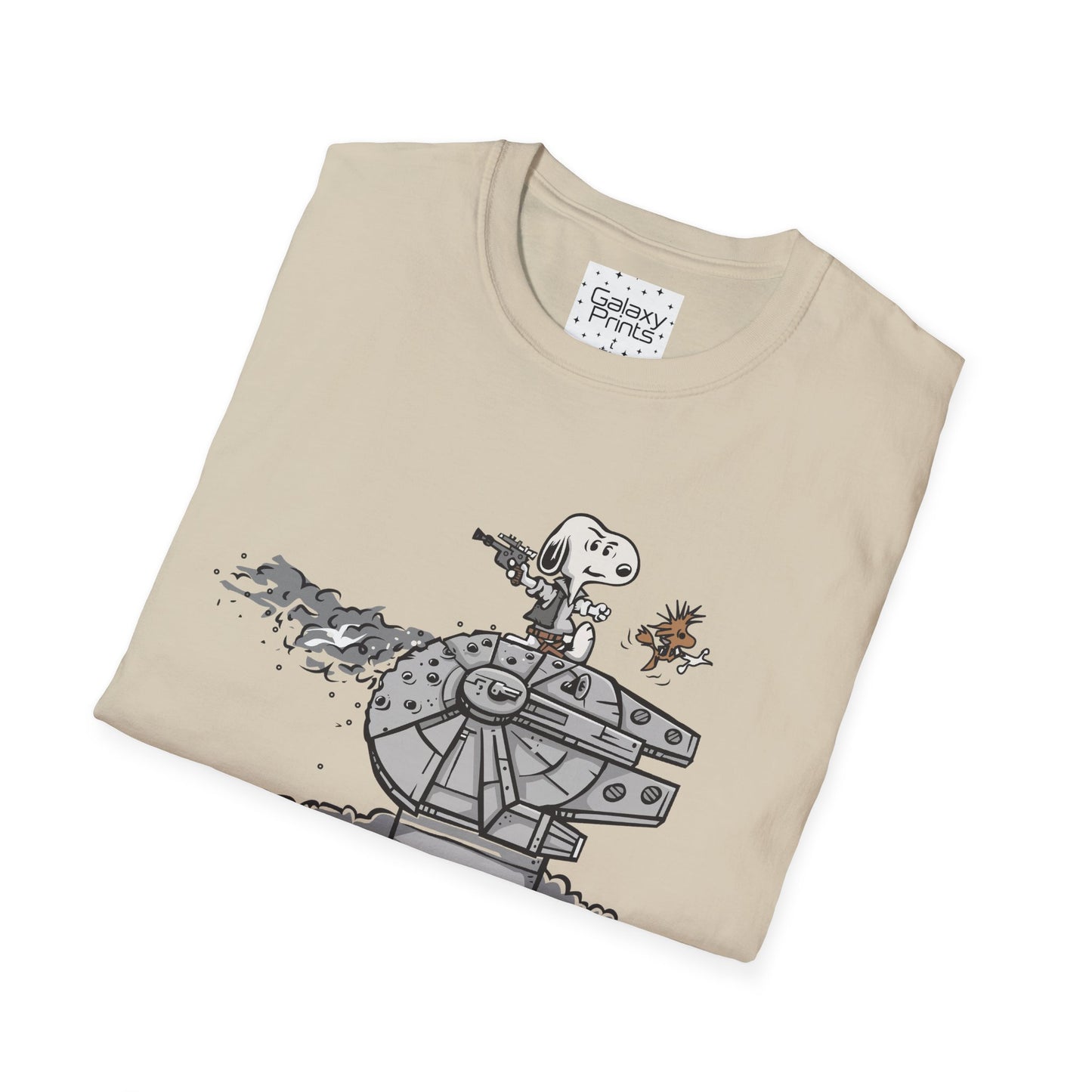 PEANUTS Star Wars Inspired Unisex T-Shirt - Snoopy as HAN SOLO