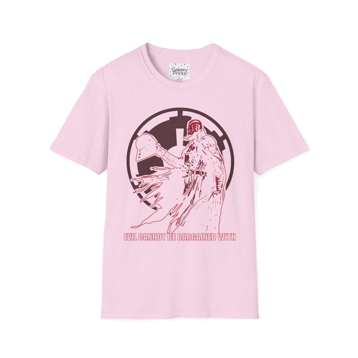 Star Wars Inspired Unisex T-Shirt - 'Vader's Evil Can Not Be Bargained With' Graphic Tee