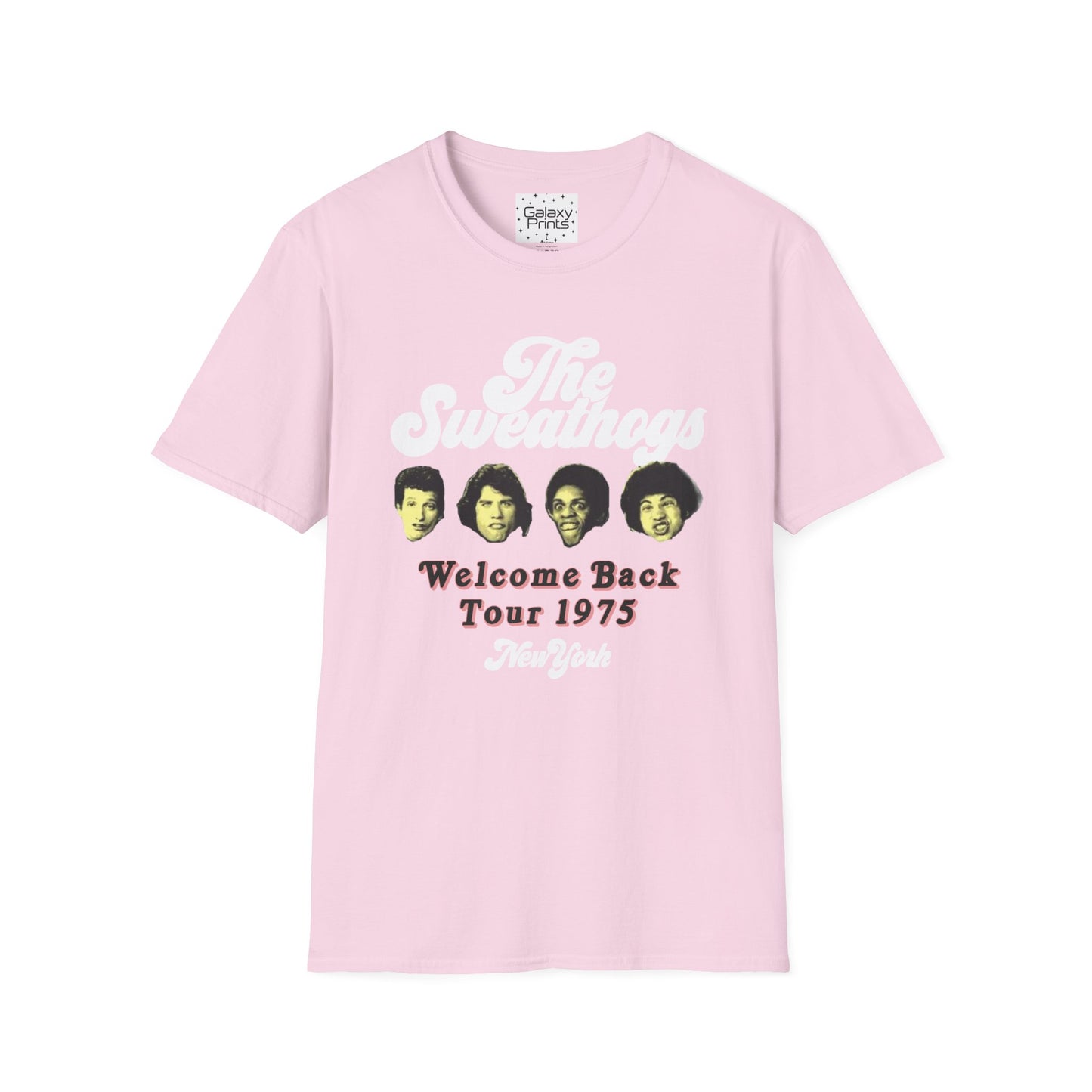 Unisex T-Shirt - POP Culture - 'The Sweathogs - From the Hit TV Sitcom Welcome Back Kotter' Arnold Horshack, Juan Epstein, Frieddie "Boom Boom" Washington, Vinnie Barbarino