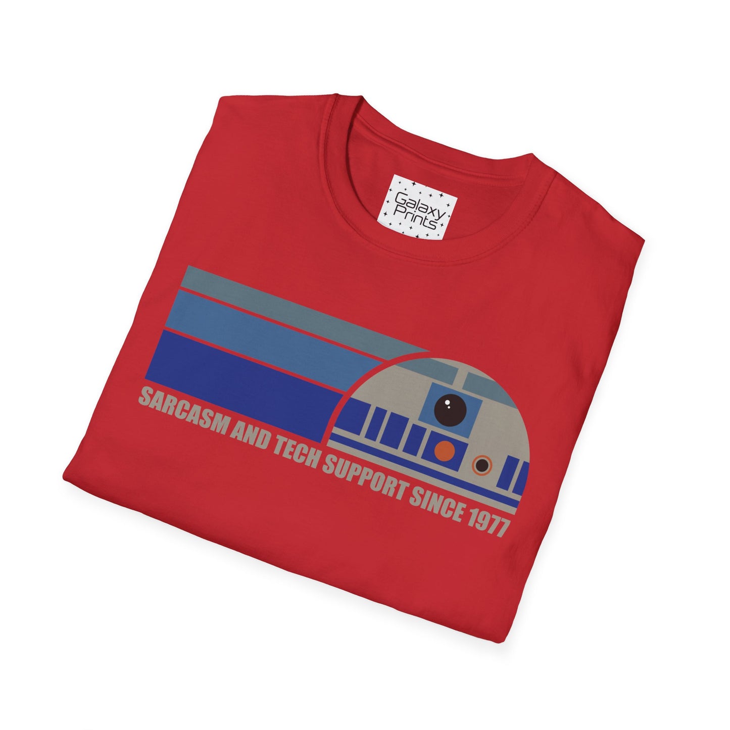 Star Wars Inspired Unisex T-Shirt - 'Sarcasm and Tech Support Since 1977' Graphic Tee
