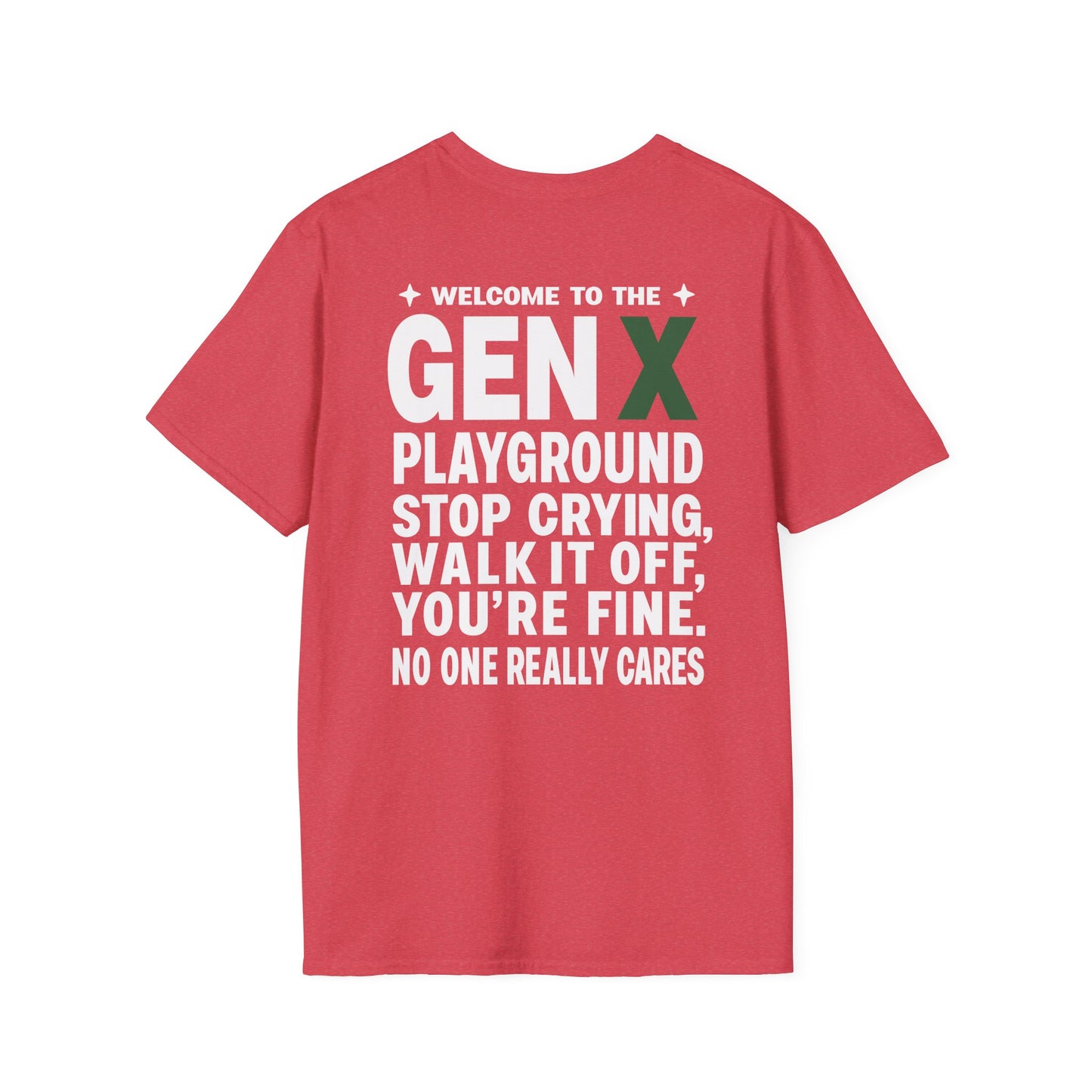 GEN X Inspired Unisex T-Shirt - 'GEN X PLAYGROUND 1965-1980'