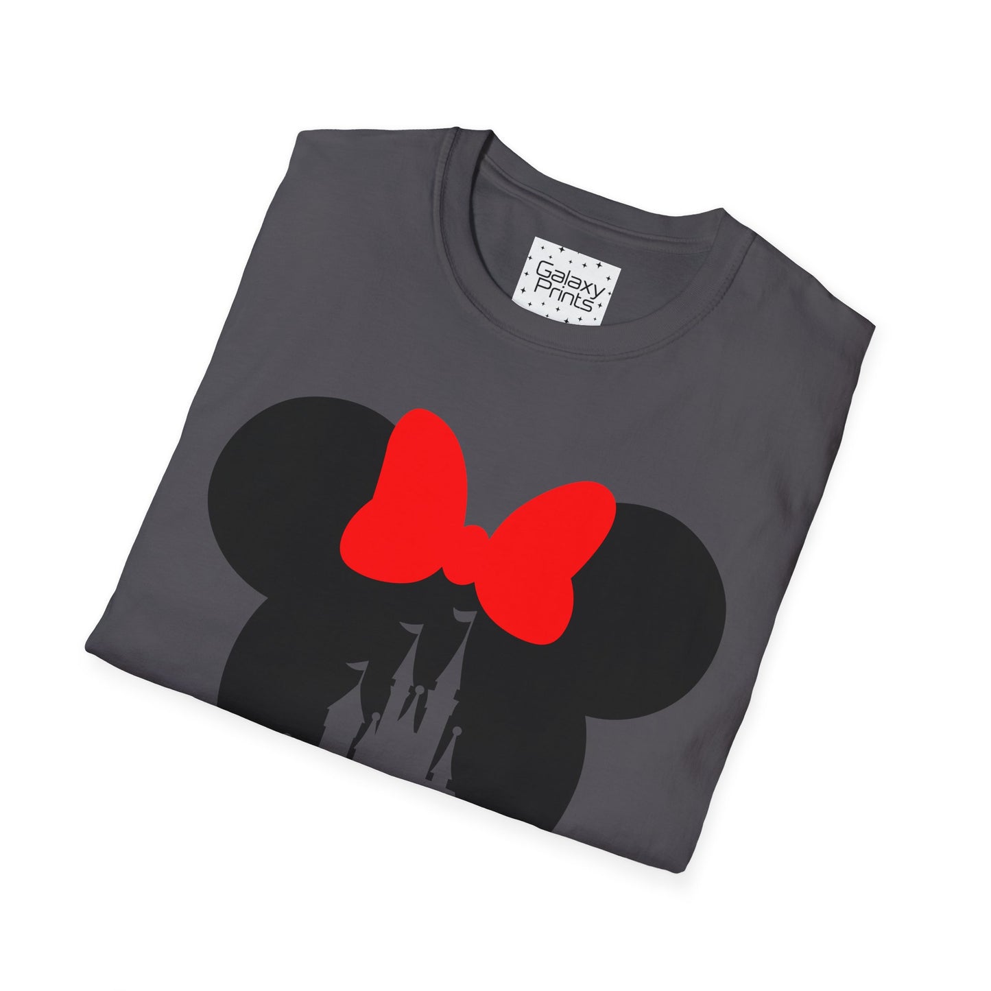 Unisex T-Shirt - DISNEY Inspired - 'Minnie Head with Castle'