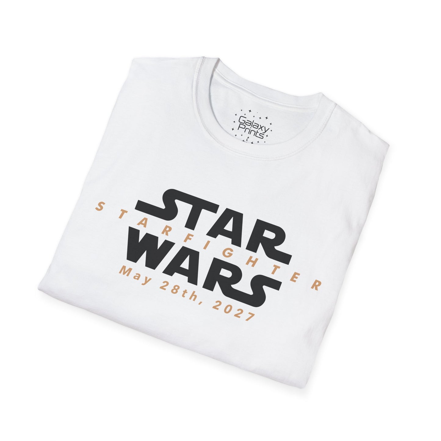 Inspired by Star Wars Starfighter Unisex T-Shirt - Movie Coming Out May 28th, 2027 (w/ movie release date)