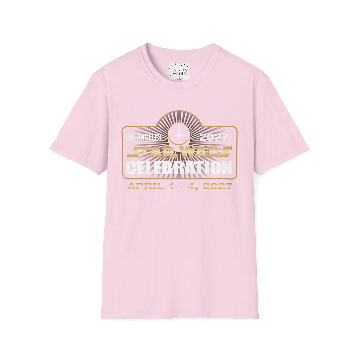 Star Wars Inspired T-Shirt - 'STAR WARS CELEBRATION April 1-4, 2027 in Los Angeles CA' Graphic Tee