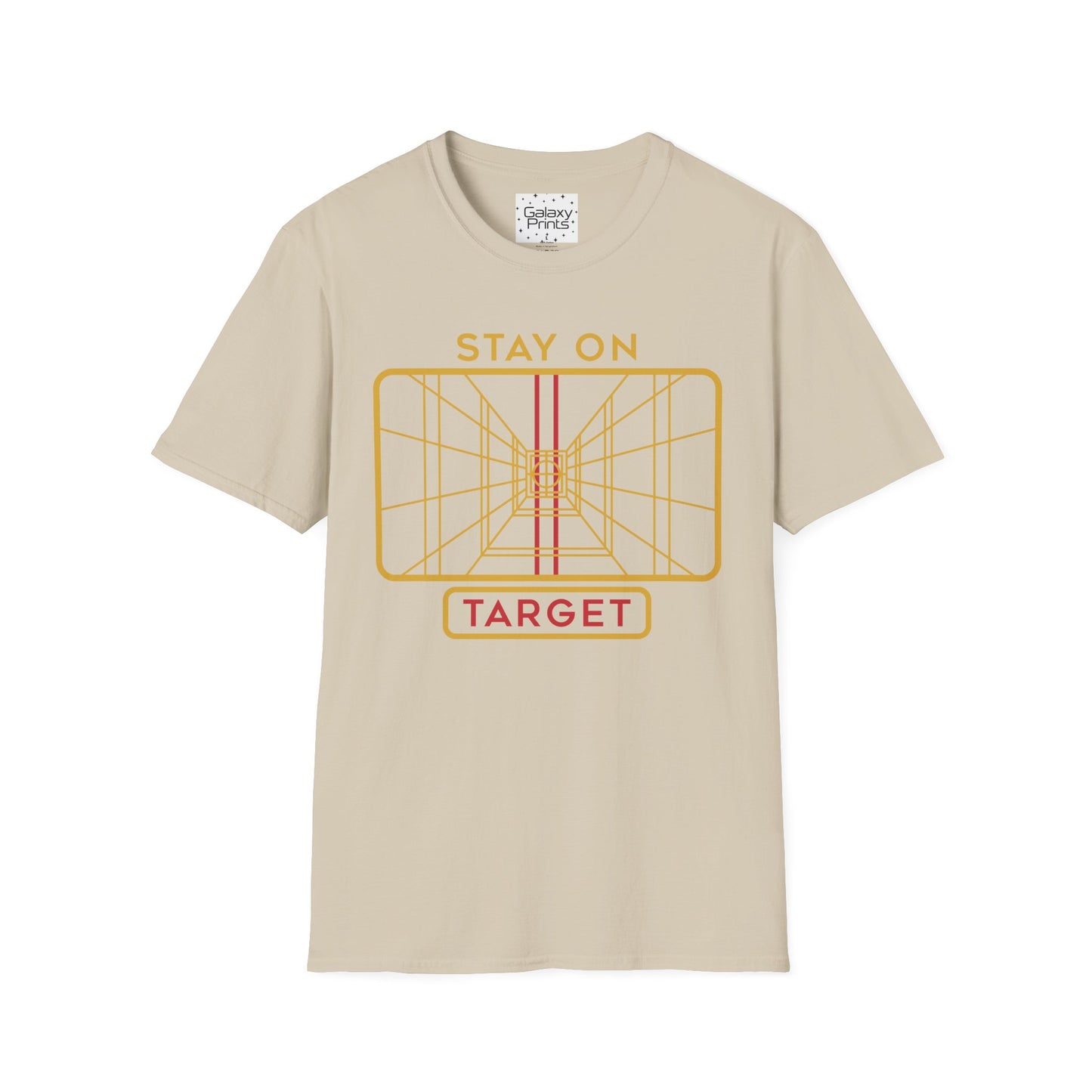 Star Wars Inspired Unisex T-Shirt - 'Stay On Target Video Game Action Screen' Graphic Tee