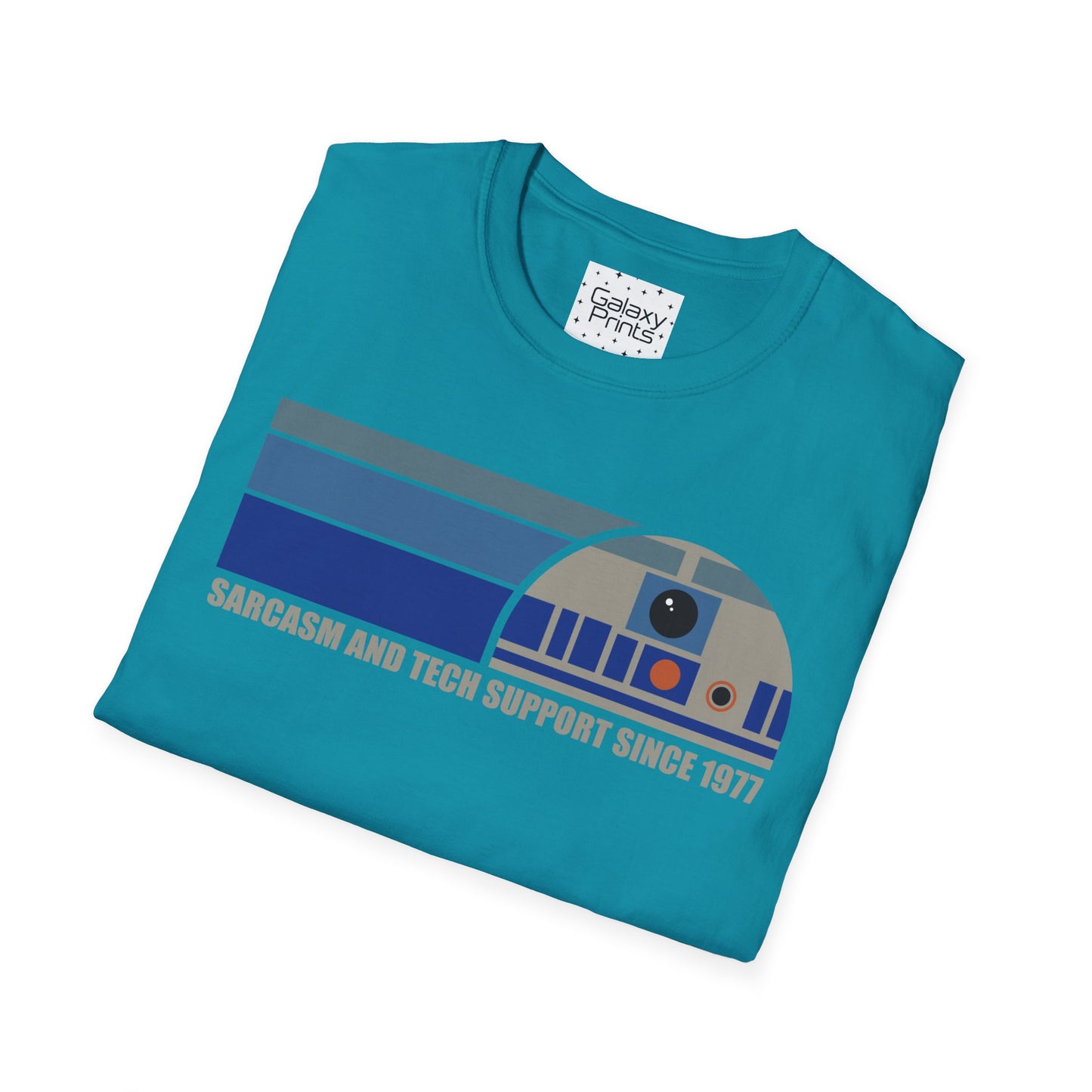 Star Wars Inspired Unisex T-Shirt - 'Sarcasm and Tech Support Since 1977' Graphic Tee