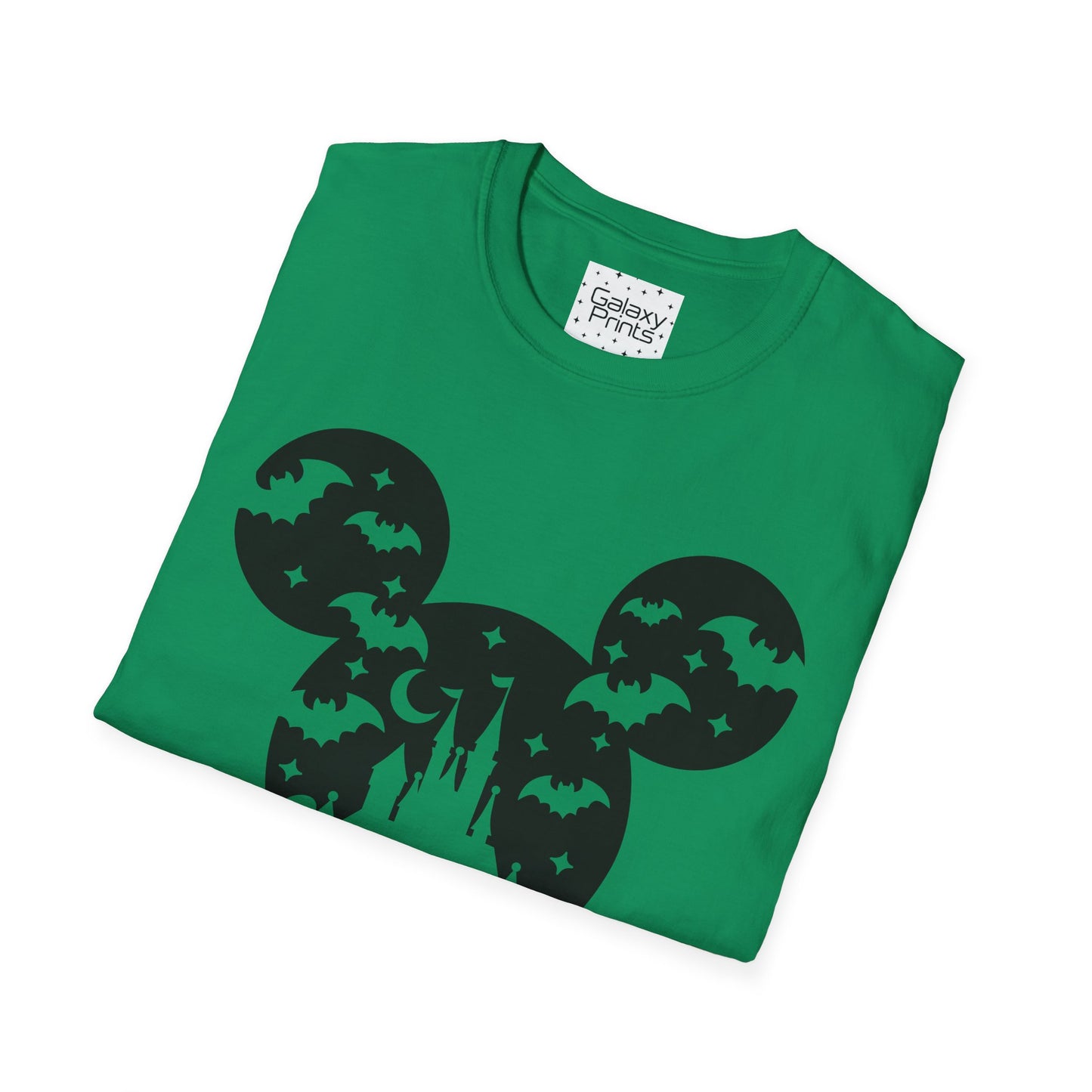 Unisex T-Shirt - DISNEY Inspired - 'Mickey Head with Castle for Halloween'