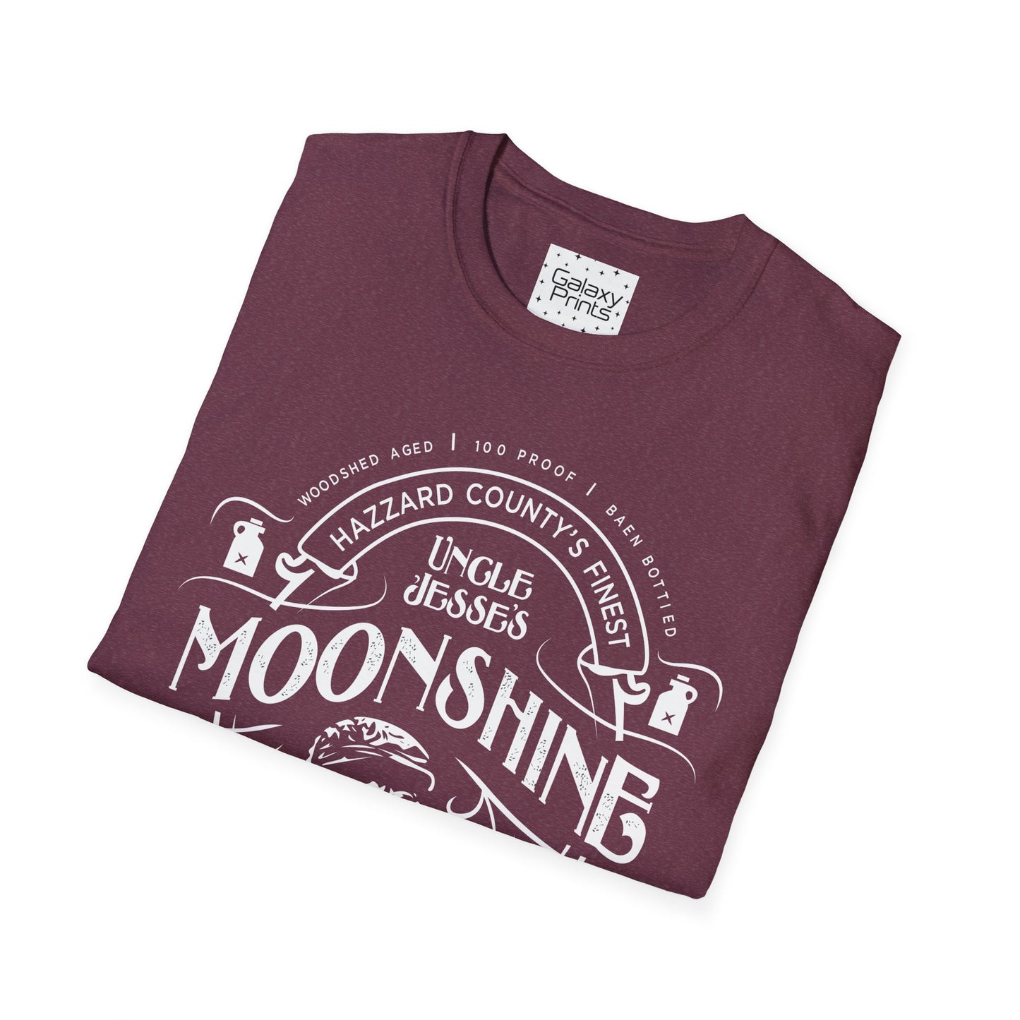 Unisex T-Shirt - POP Culture - 'From the Hit TV Show The Duke's of Hazzard - Uncle Jesse's Moonshine 1979'