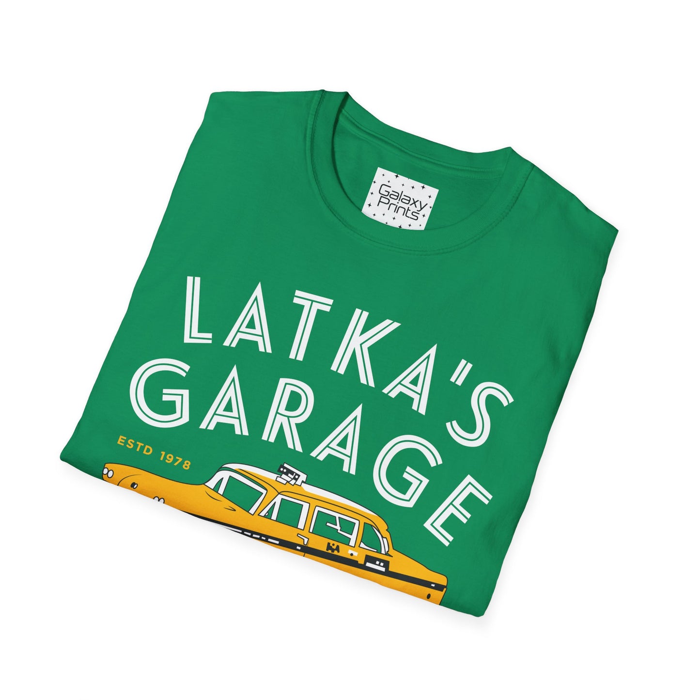 Unisex T-Shirt - POP Culture - 'From the Hit TV Show TAXI - Latka's Garage NY City'