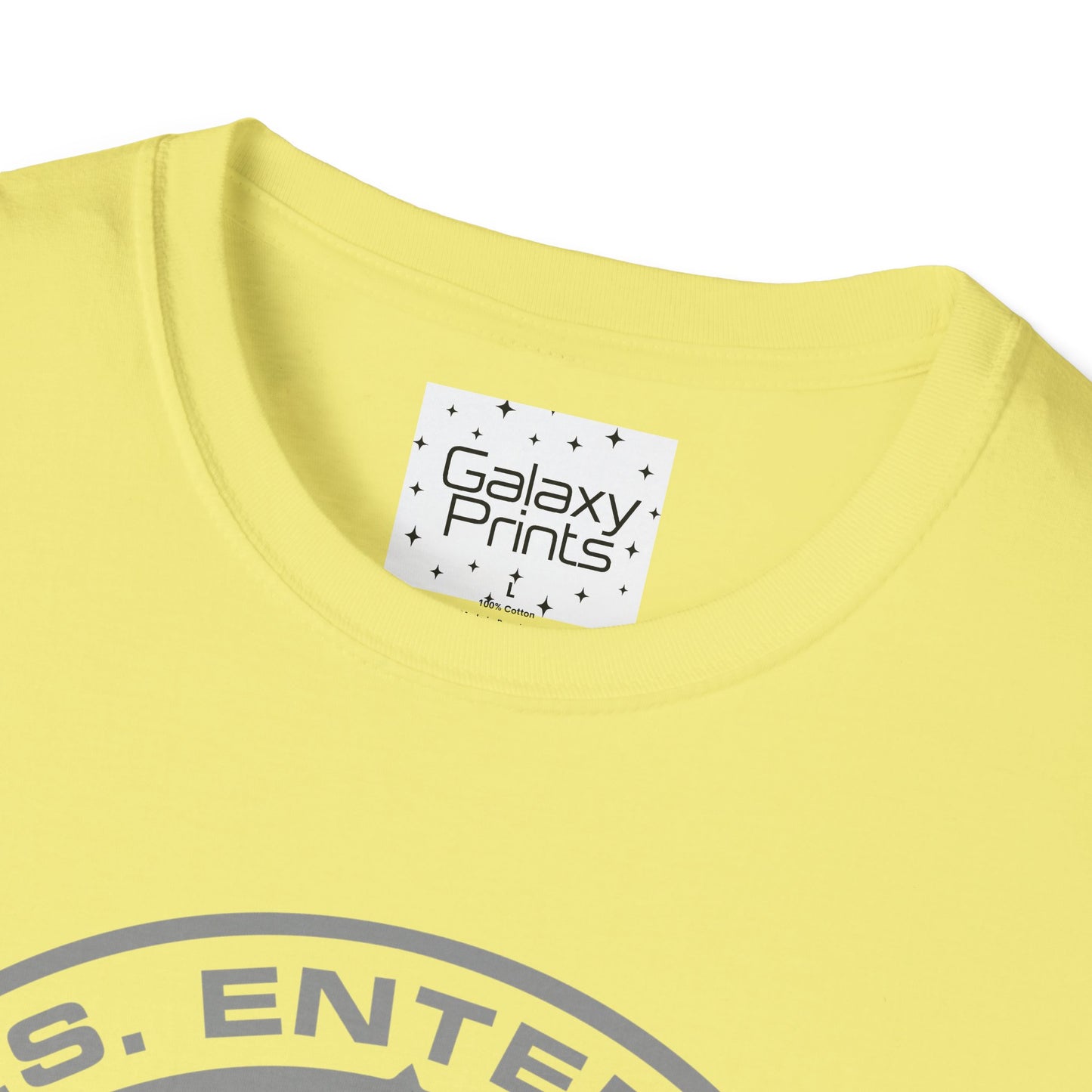 Unisex T-Shirt - POP Culture - 'From STAR TREK the TV & Movie HIT Franchises - U.S.S. Enterprise Flight Patch'