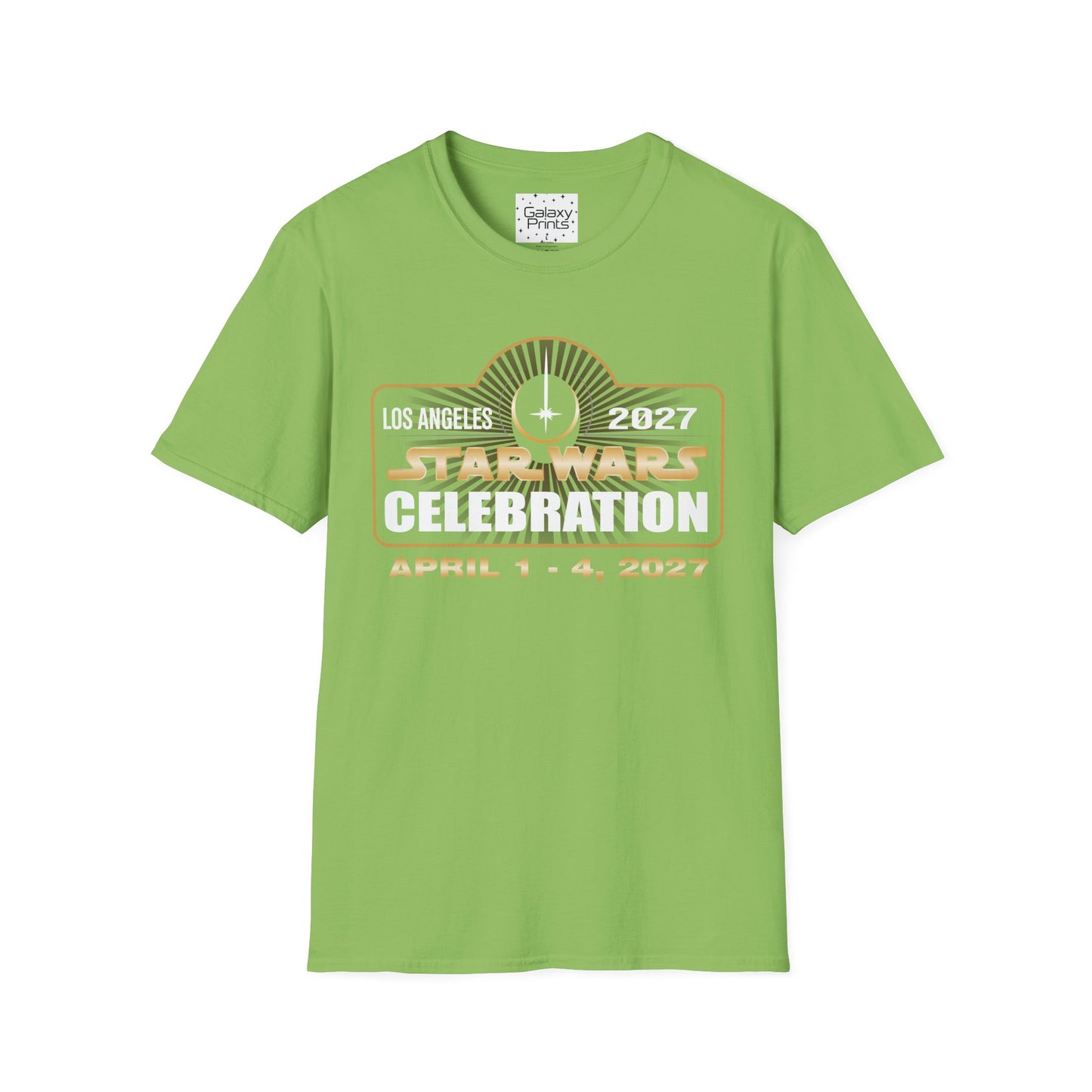 Star Wars Inspired T-Shirt - 'STAR WARS CELEBRATION April 1-4, 2027 in Los Angeles CA' Graphic Tee
