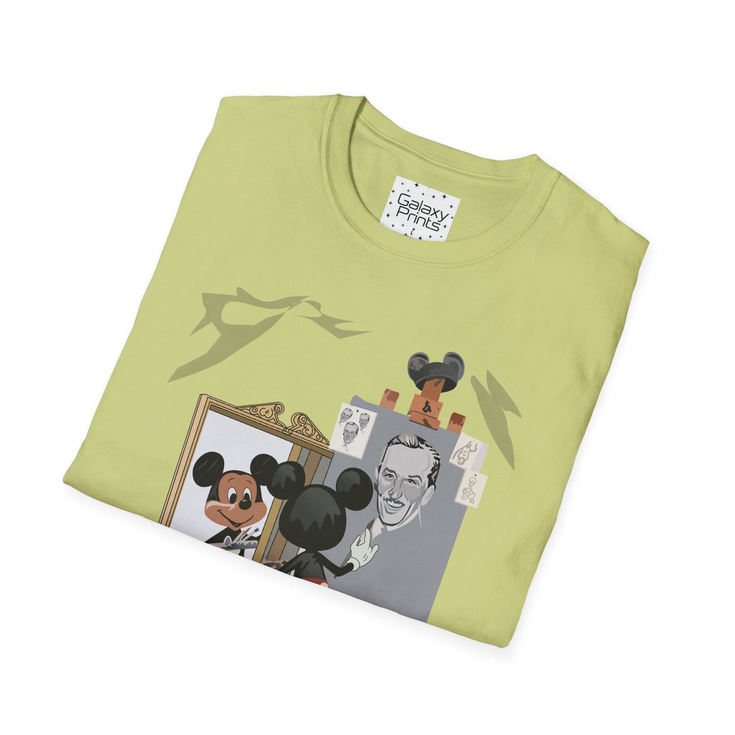 Unisex T-Shirt - DISNEY Inspired - 'Mickey Painting Walt'