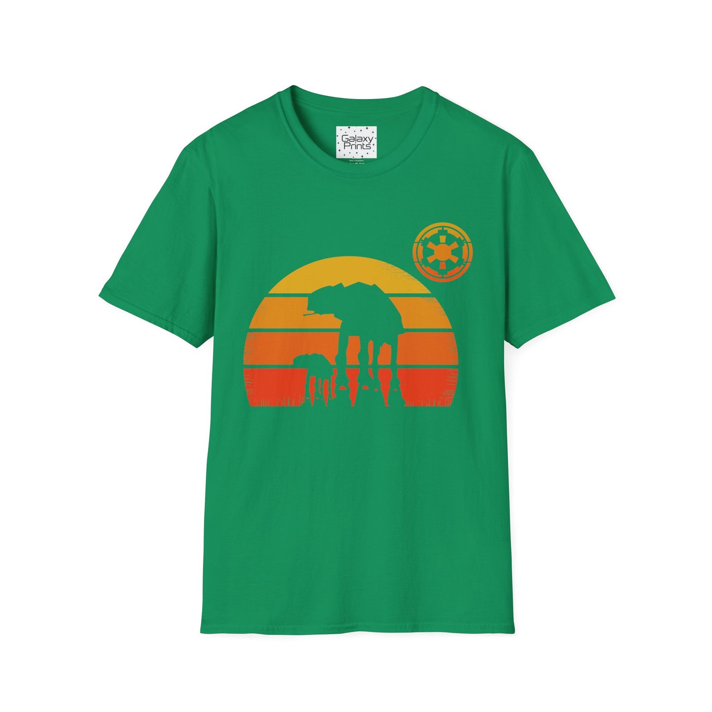 Star Wars Inspired Unisex T-Shirt - 'AT-AT Walker Sunset' Graphic Tee