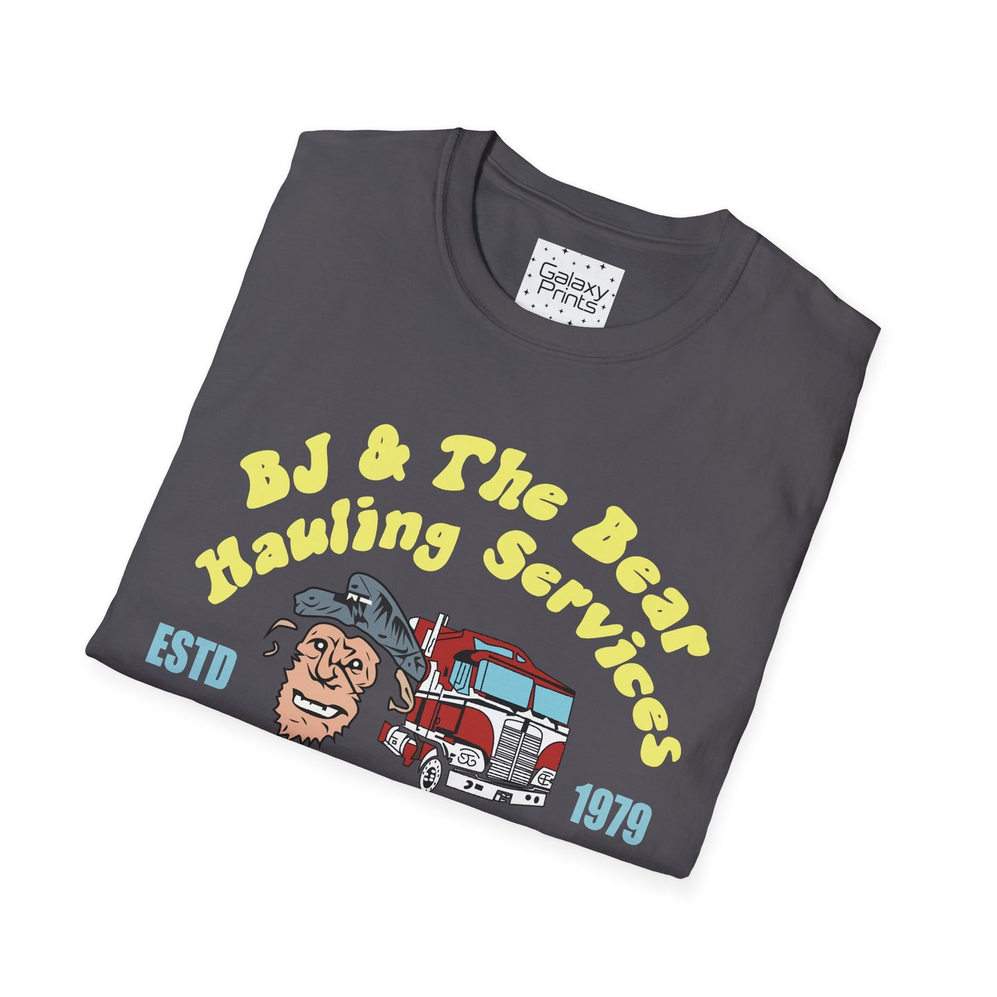 Unisex T-Shirt - Truck Driver BJ and Bear Design - POP Culture