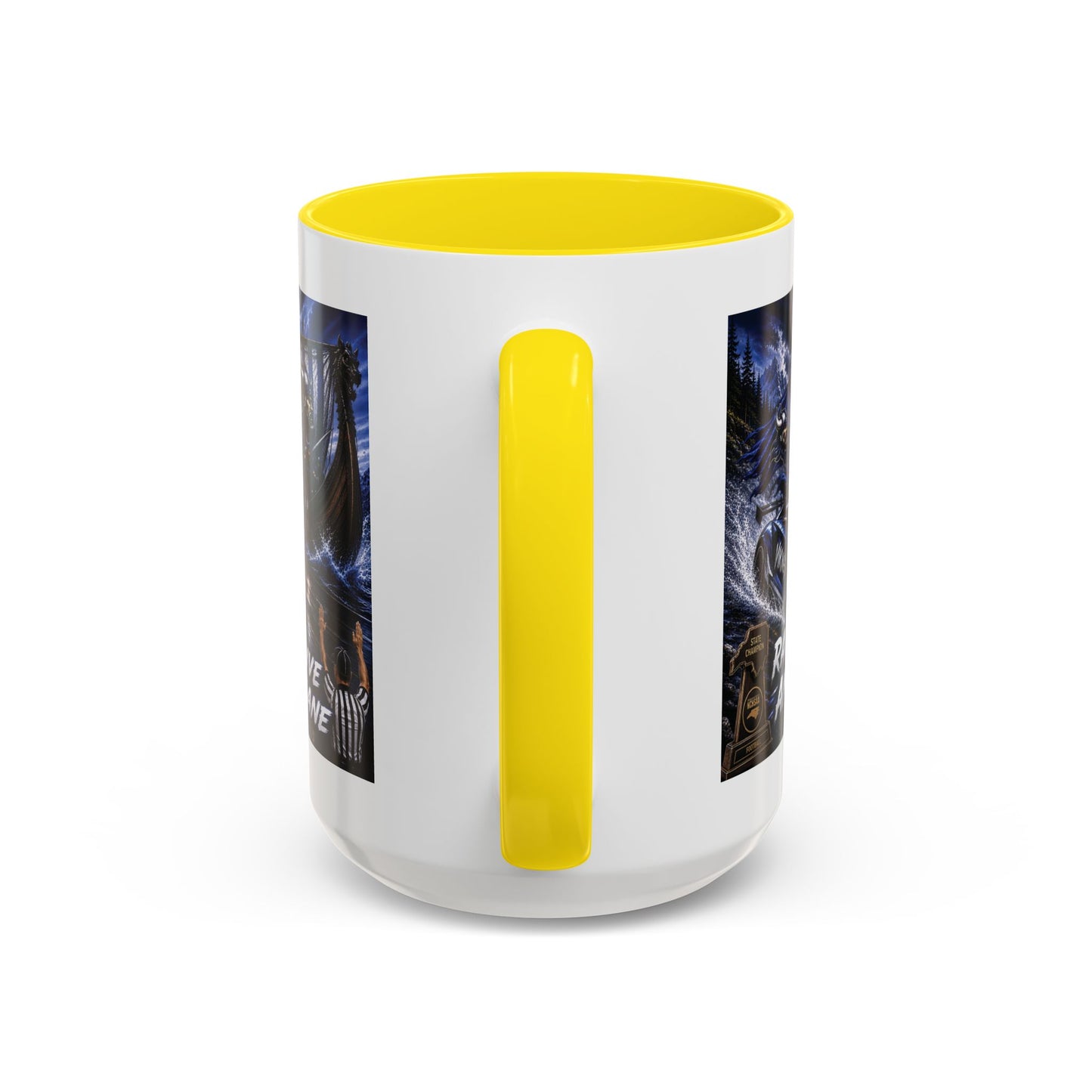 Hoggard Vikings Stylish Accent Coffee Mug "Race to another Ship" and "Dive in the fast lane"- Perfect for Daily Brew & Gifts