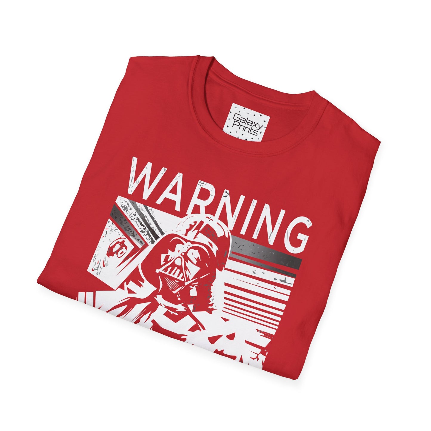 Star Wars Inspired Unisex T-Shirt - 'Choking Hazzard WARNING' Darth Vader Graphic Tee