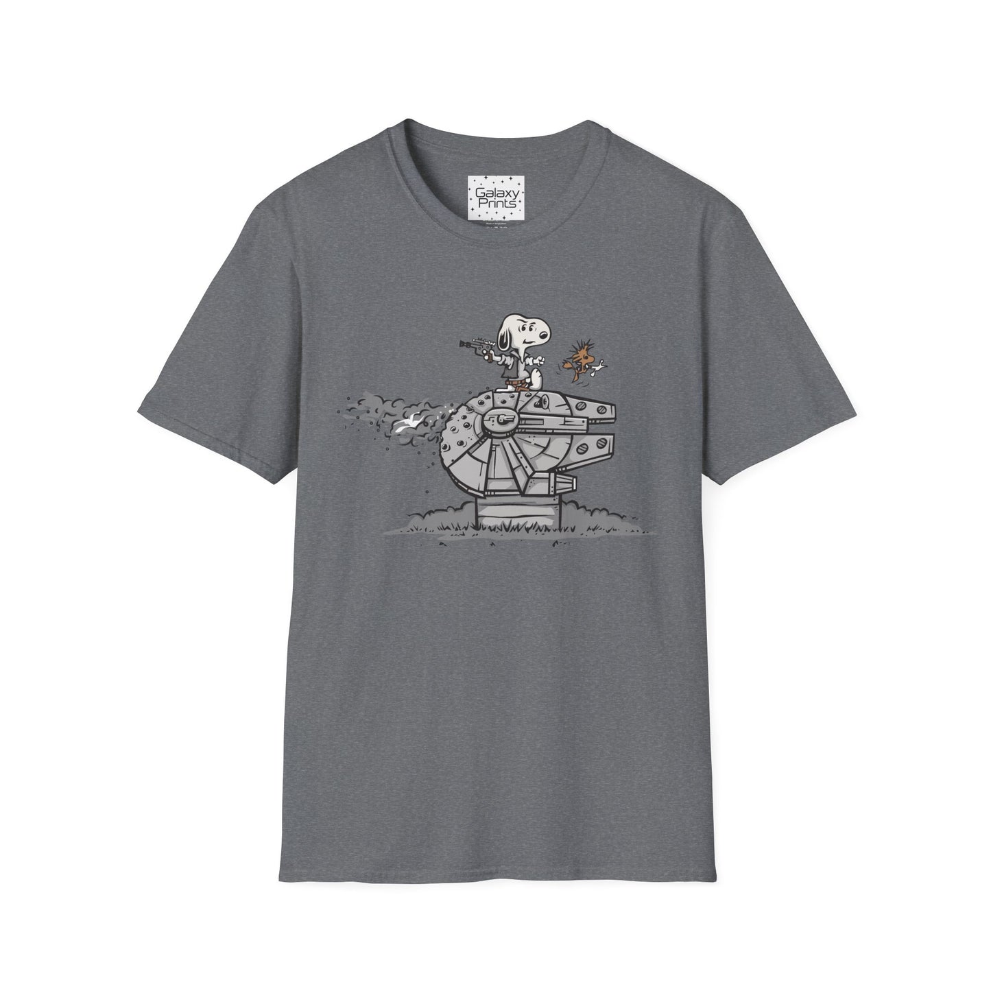 PEANUTS Star Wars Inspired Unisex T-Shirt - Snoopy as HAN SOLO