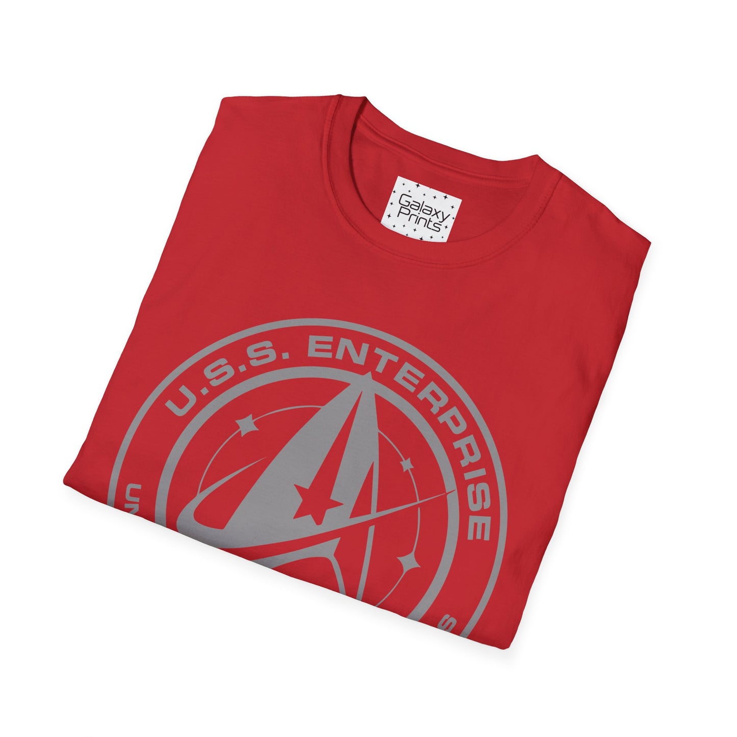 Unisex T-Shirt - POP Culture - 'From STAR TREK the TV & Movie HIT Franchises - U.S.S. Enterprise Flight Patch'