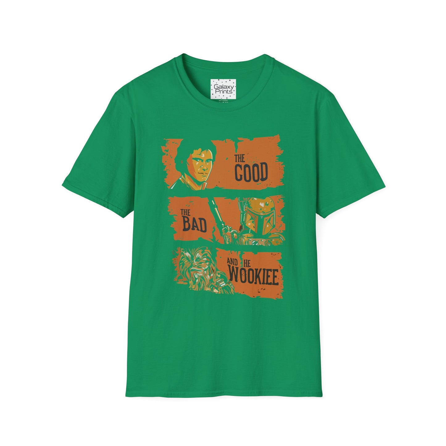 Inspired by Star Wars Unisex T-Shirt - The Good The Bad And The Wookiee