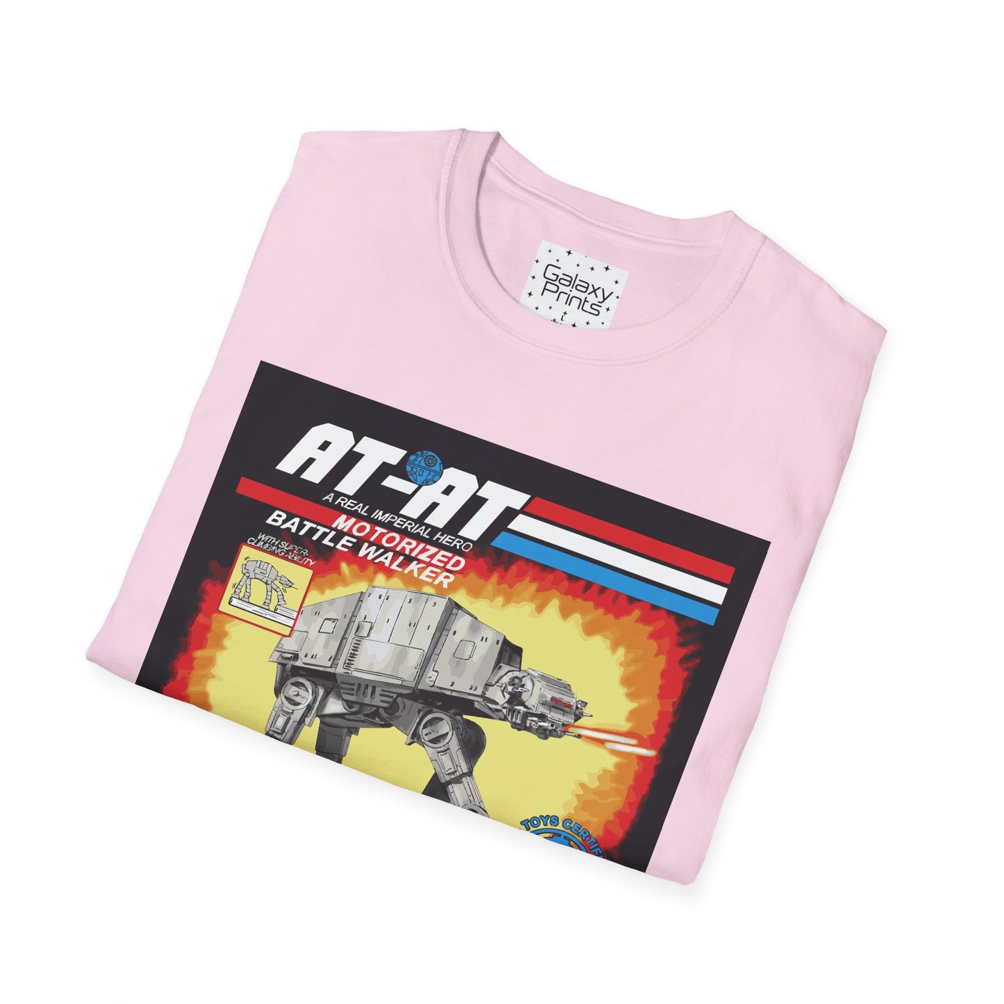 Star Wars AT-AT Walker Toy Box Retro Graphic Unisex Softstyle T-Shirt