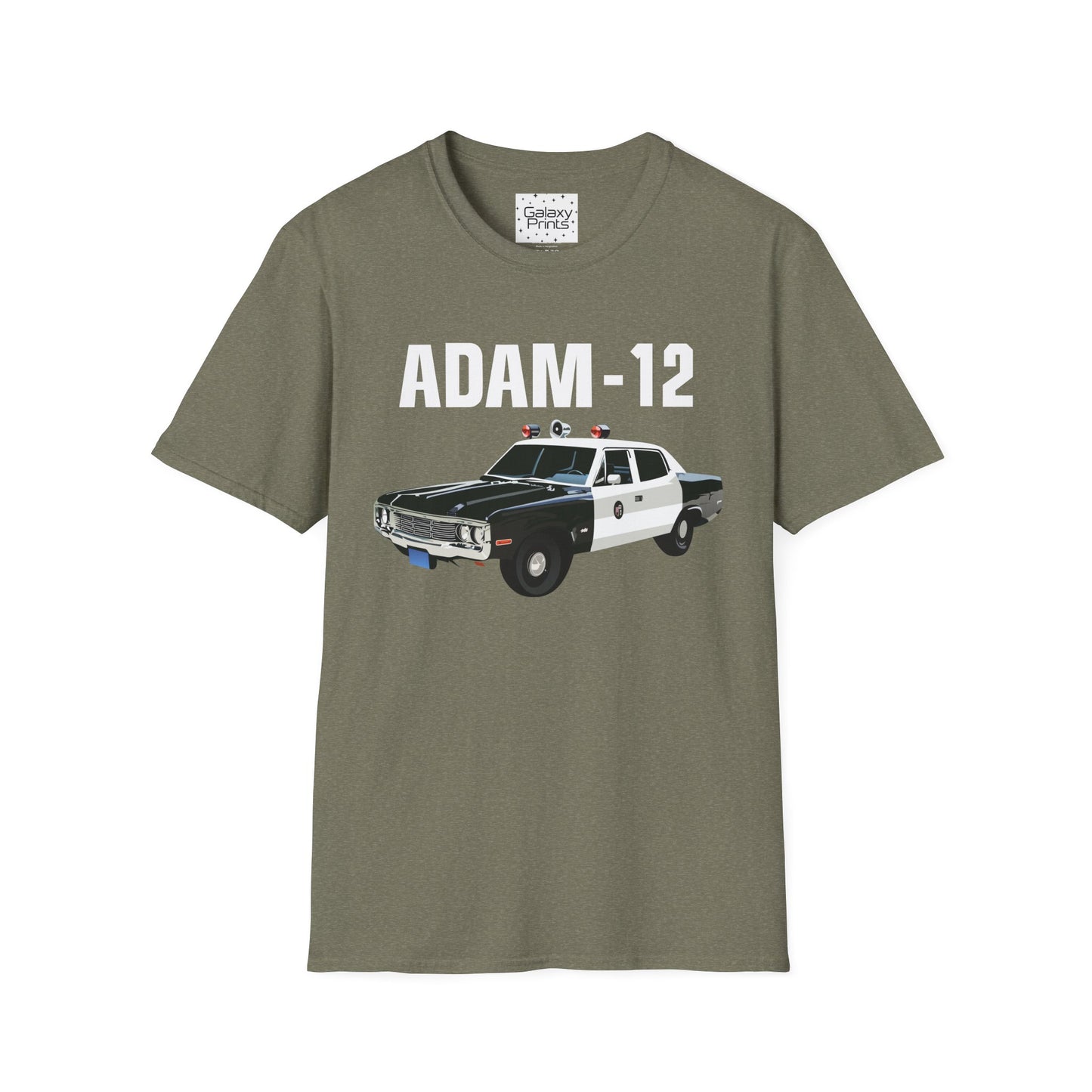 POP Culture Unisex T-Shirt - 'ADAM-12 patrol car'