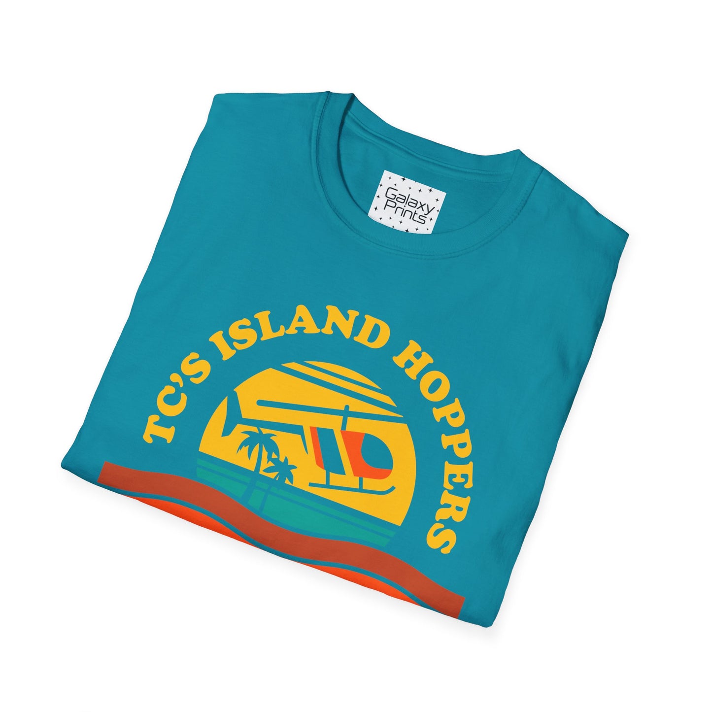 Unisex T-Shirt - POP Culture - 'From the HIT TV Show Magnum PI - TC's Helicopter Charterers & Rides'