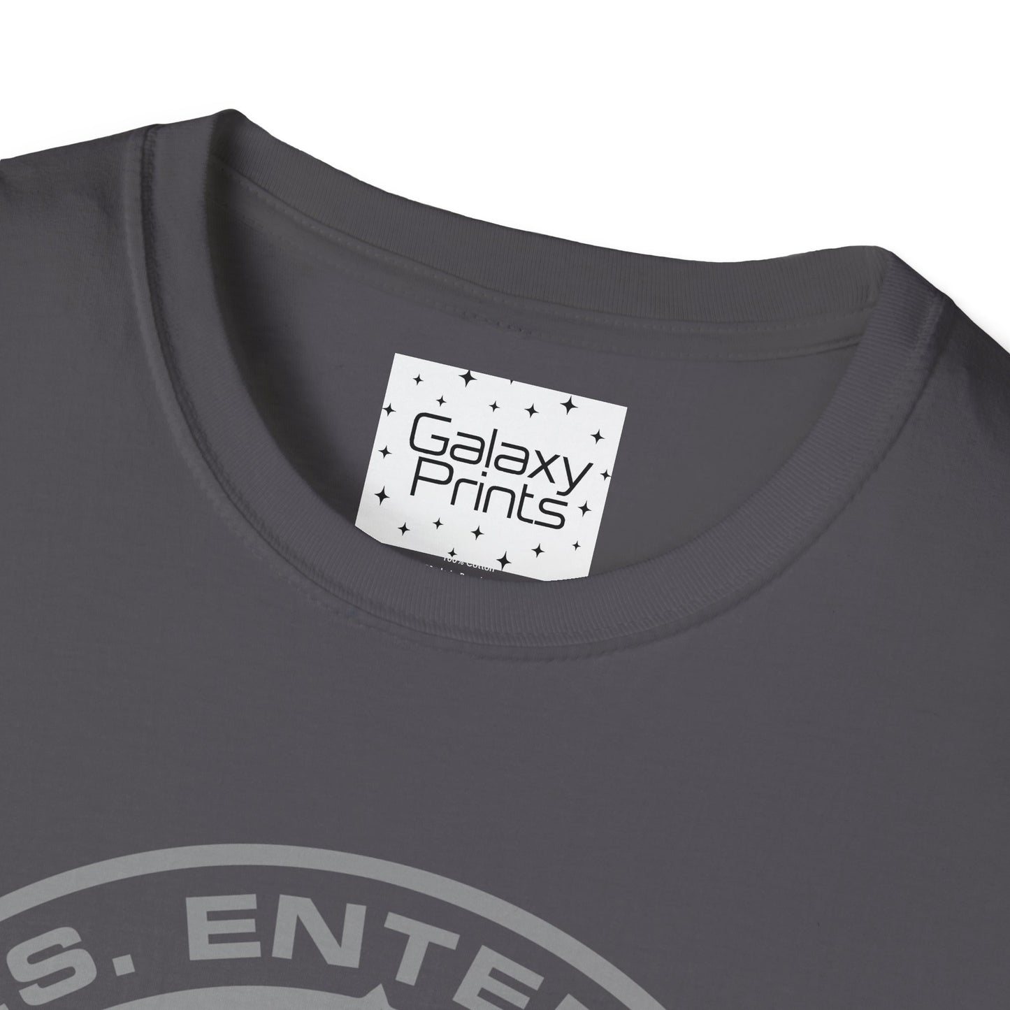 Unisex T-Shirt - POP Culture - 'From STAR TREK the TV & Movie HIT Franchises - U.S.S. Enterprise Flight Patch'