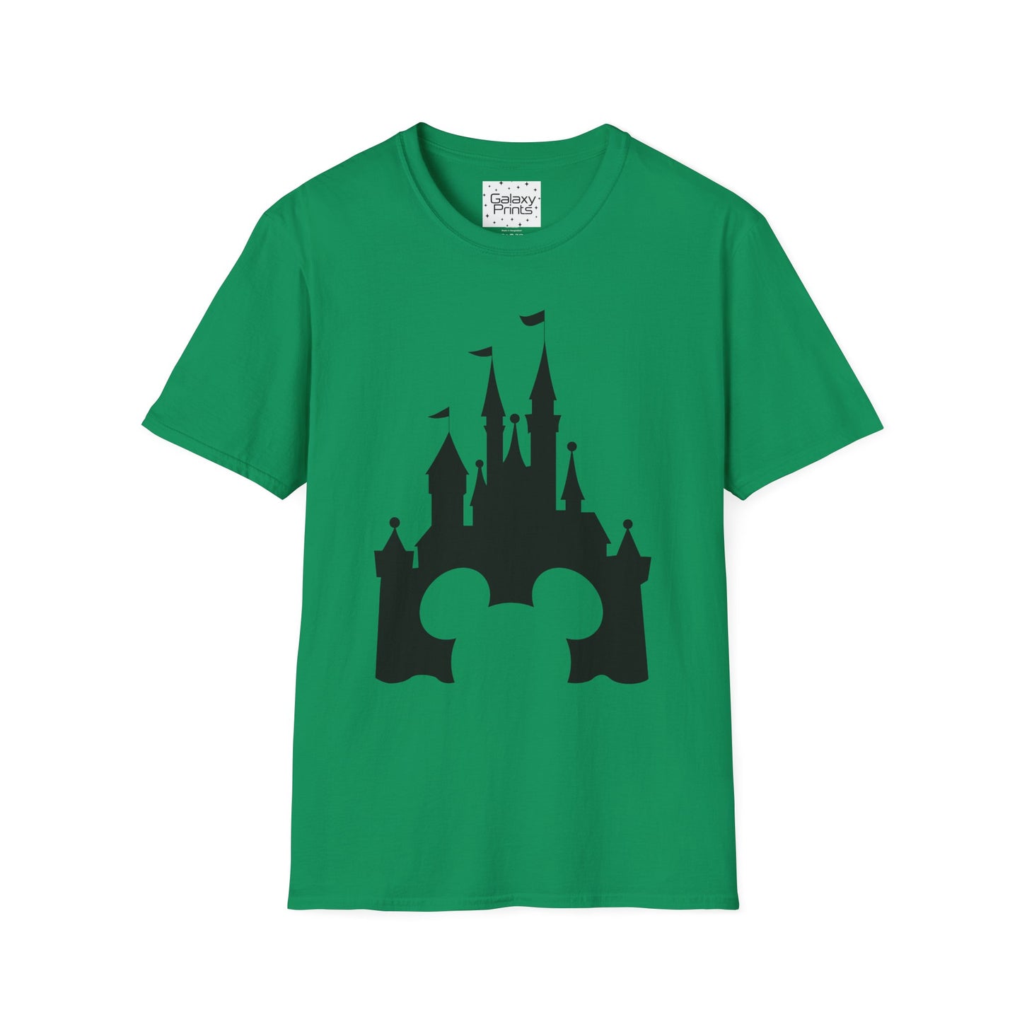 Unisex T-Shirt - DISNEY Inspired - 'Mickey Ears with Castle background'