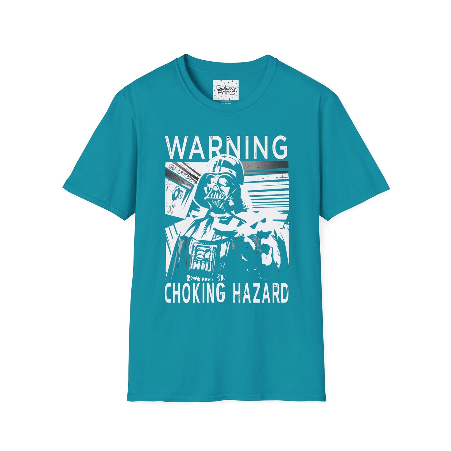 Star Wars Inspired Unisex T-Shirt - 'Choking Hazzard WARNING' Darth Vader Graphic Tee