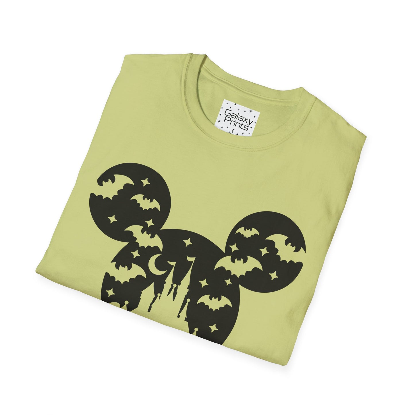Unisex T-Shirt - DISNEY Inspired - 'Mickey Head with Castle for Halloween'