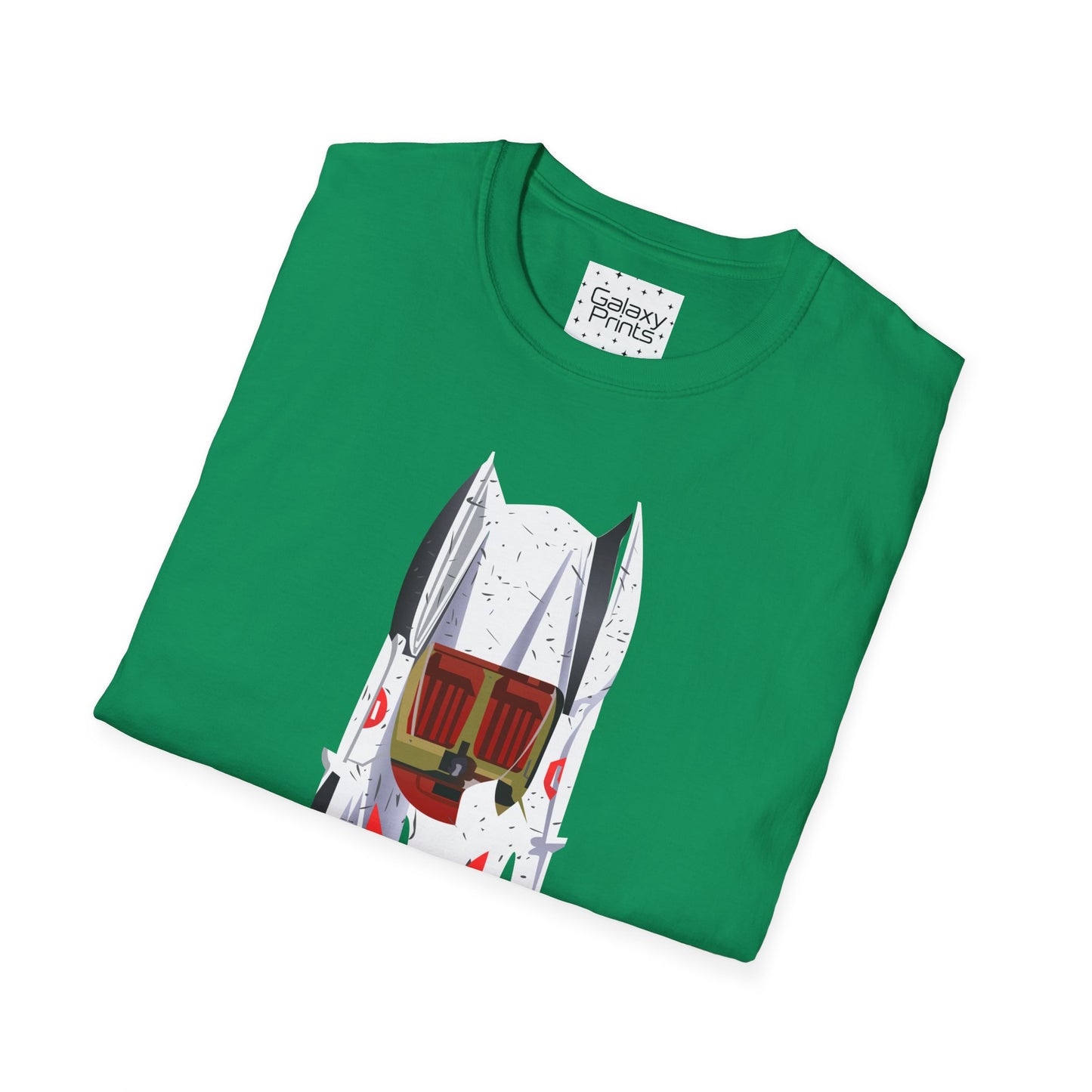 Unisex T-Shirt - POP Culture - 'The MACH 5 Sky view from the Cartoon SPEED RACER - Go Speed Racer, Go Speed Racer, Go Speed Racer, Goooo'