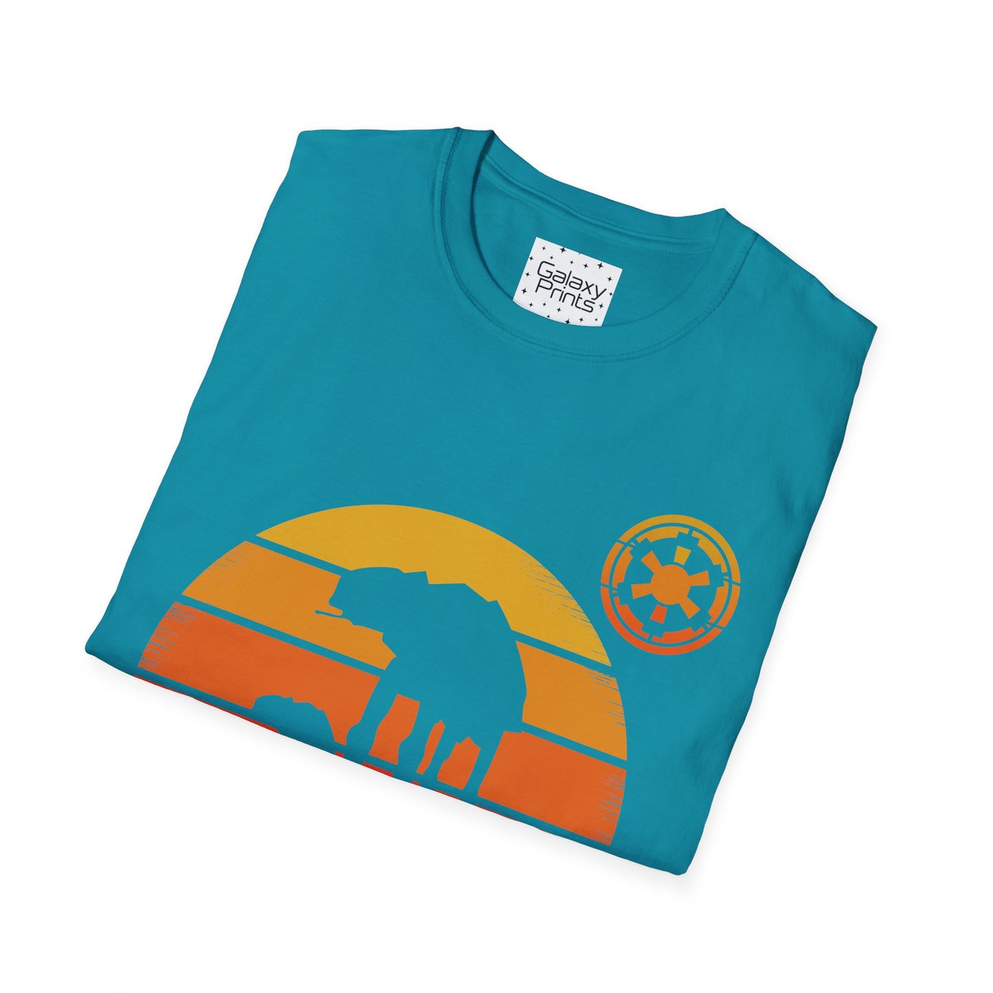 Star Wars Inspired Unisex T-Shirt - 'AT-AT Walker Sunset' Graphic Tee