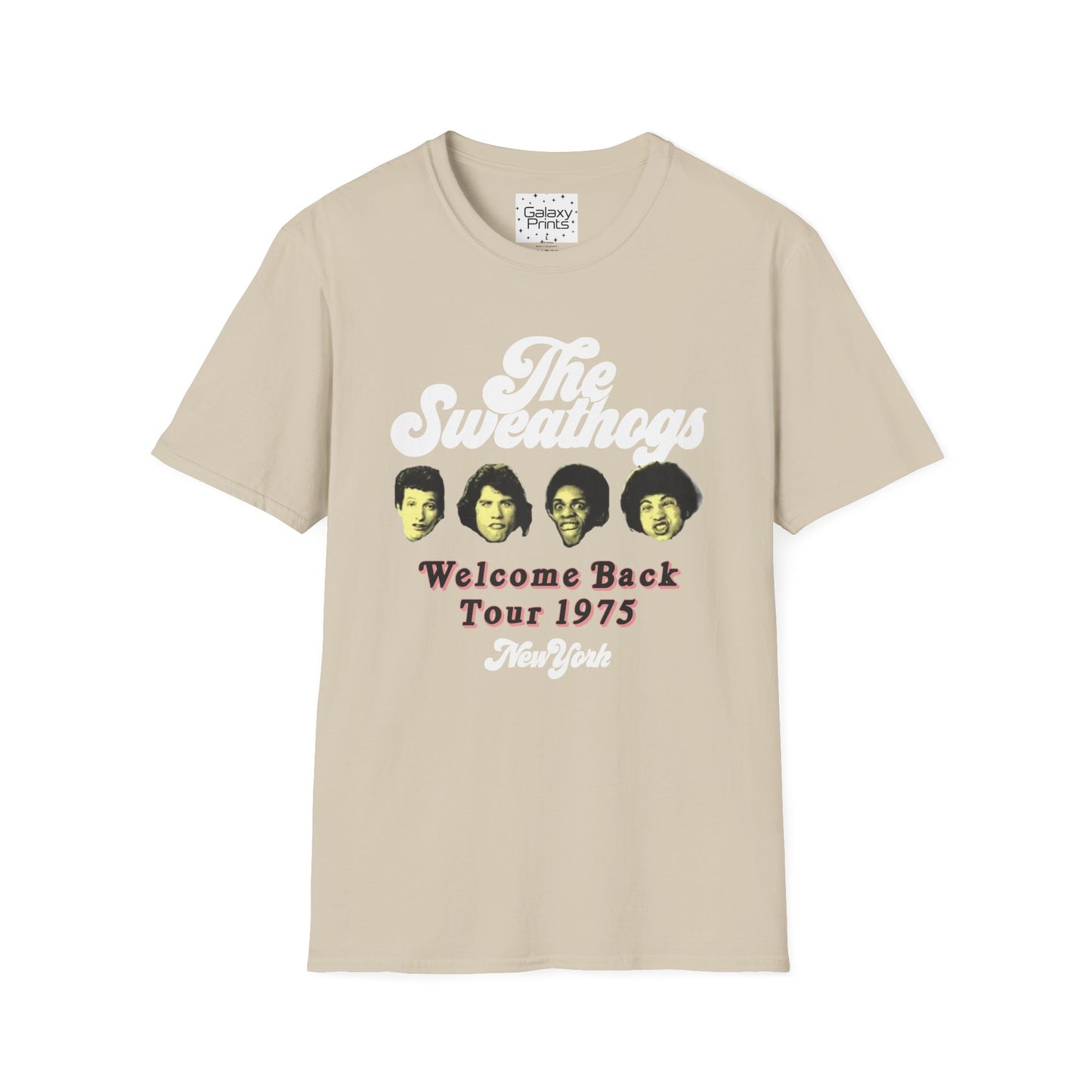 Unisex T-Shirt - POP Culture - 'The Sweathogs - From the Hit TV Sitcom Welcome Back Kotter' Arnold Horshack, Juan Epstein, Frieddie "Boom Boom" Washington, Vinnie Barbarino