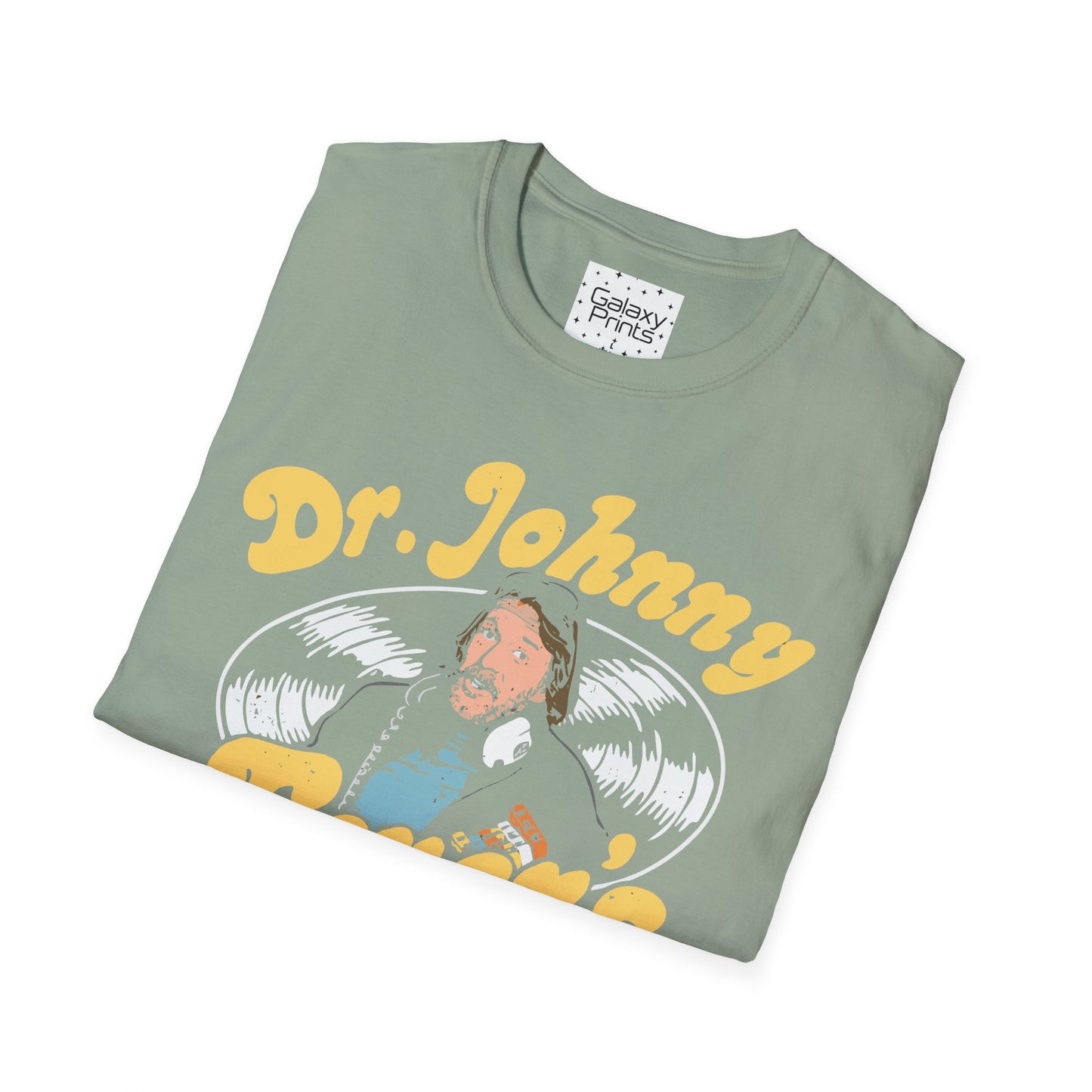 Unisex T-Shirt - POP Culture - 'From the HIT TV Show WKRP in Cincinnati - Dr. Johnny Fever's Record Shop'