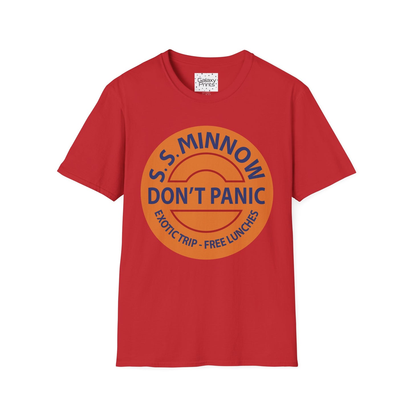 Unisex T-Shirt - POP Culture - 'S. S. Minnow Boat tours - From the Hit TV Sitcom Gilligan's Island'