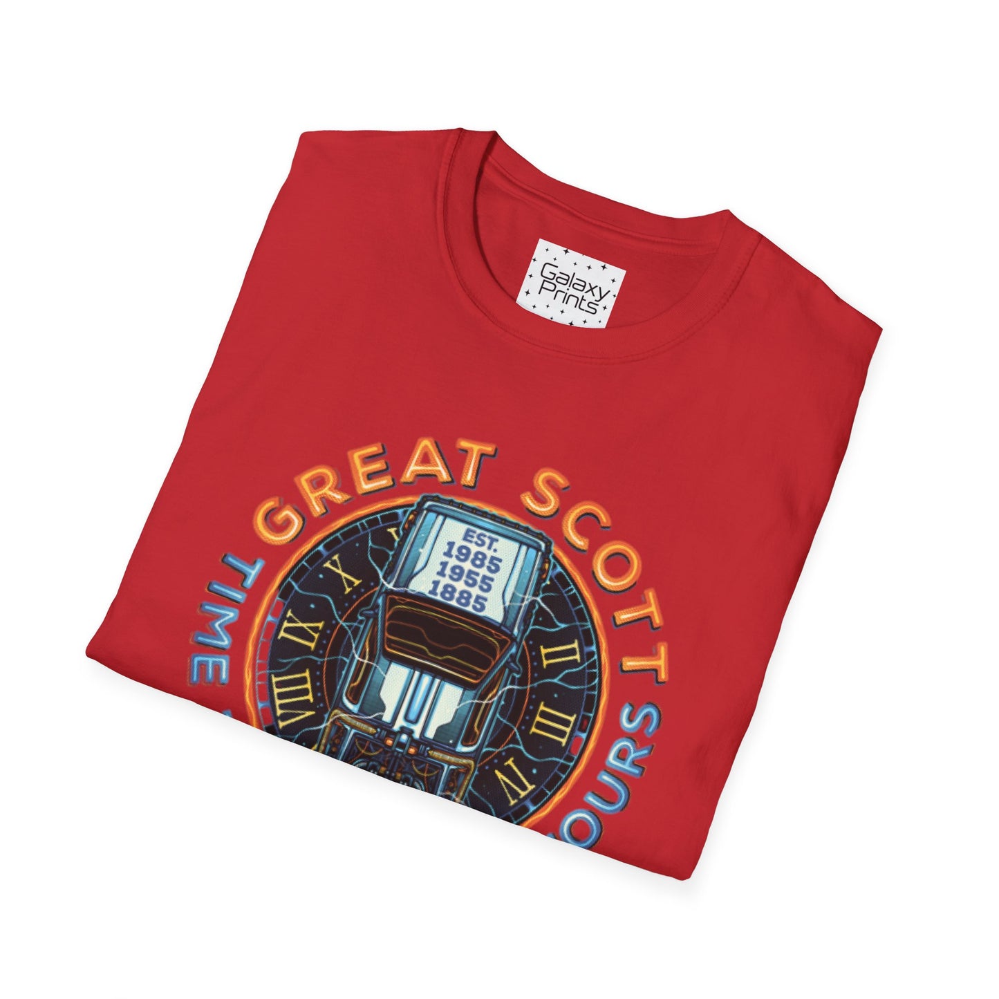 Back To The Future Inspired Unisex T-Shirt - 'Great Scott - Time Travel and Tours'